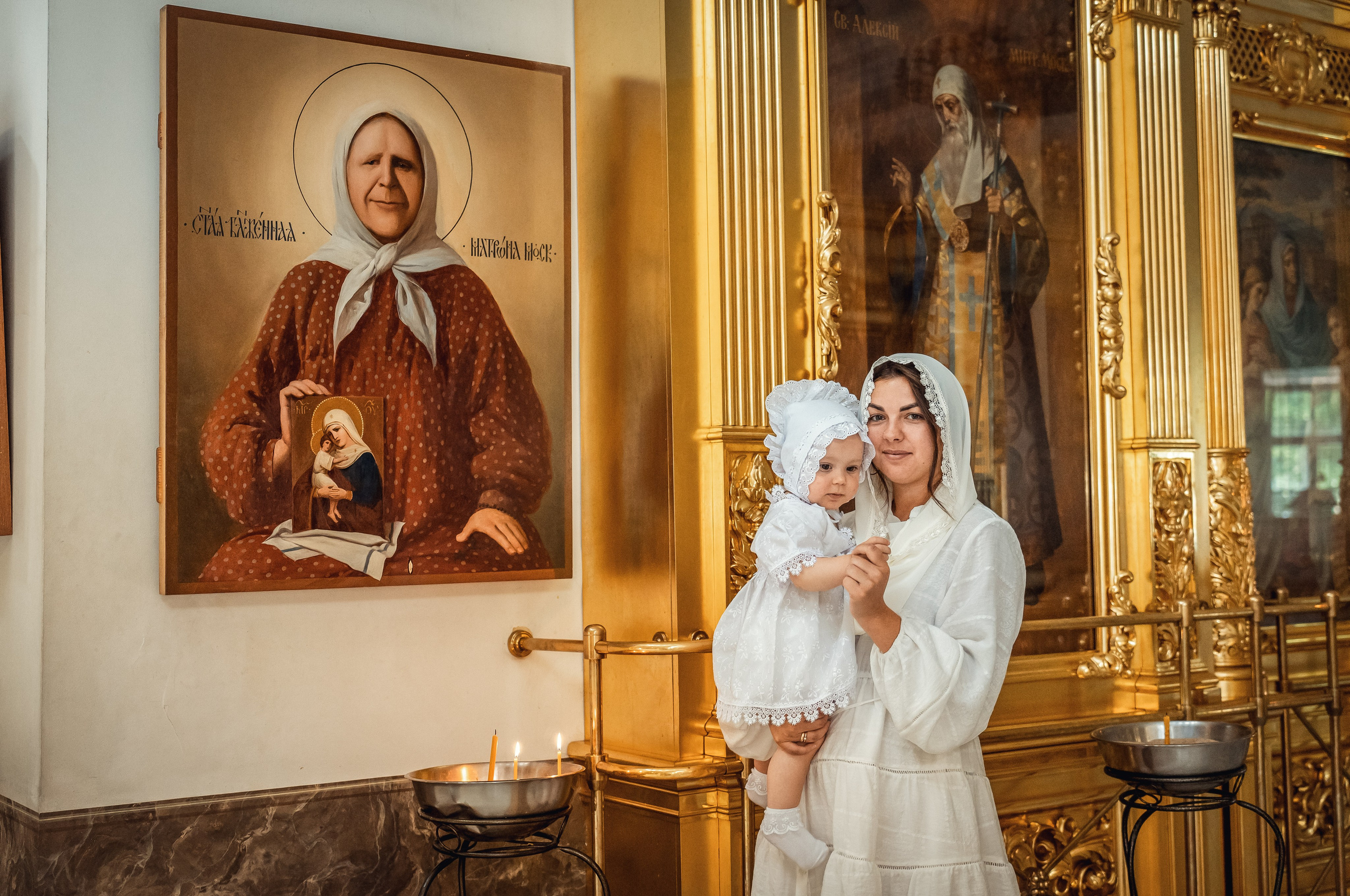 Крещение Виктории в храме Петра и Павла. Фотограф на Крещение Тула и Венчание в Туле, детский и семейный фотограф