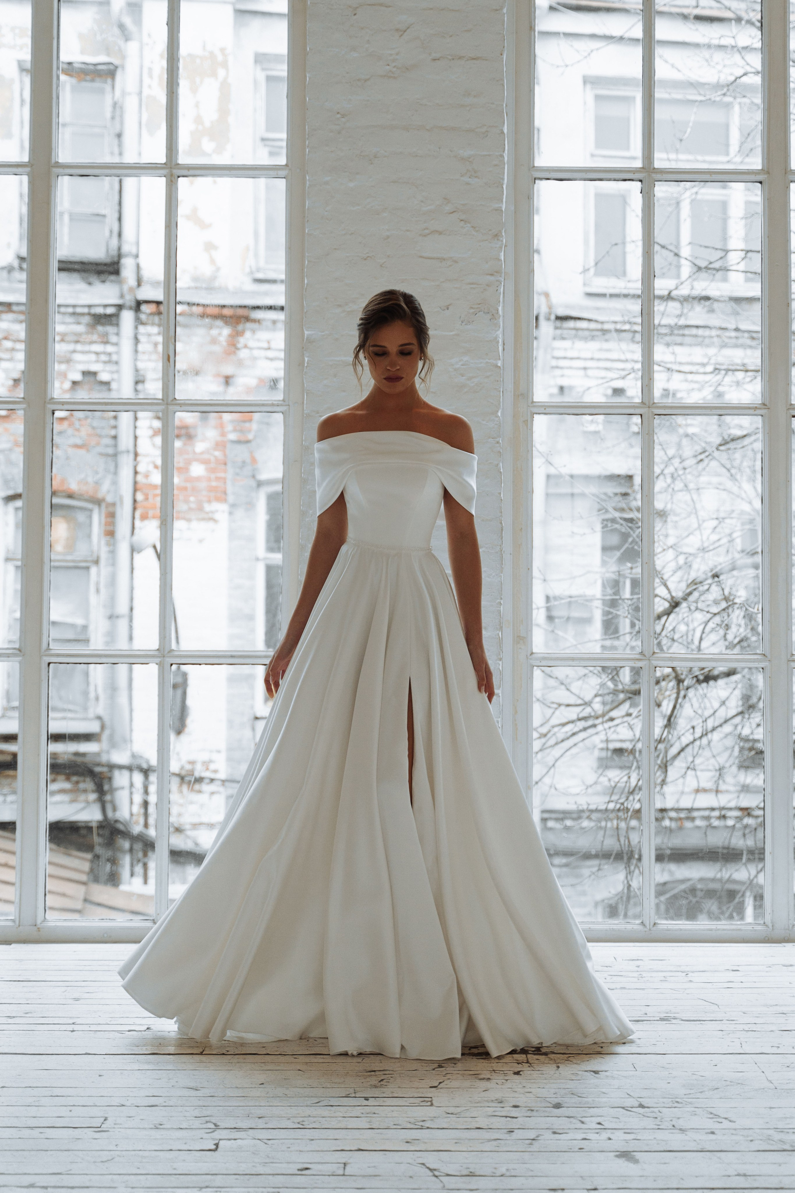 Съемка свадебного каталога бренда BERTINA DESIGN с Кристиной. Свадебный и портретный фотограф Клипа Максим