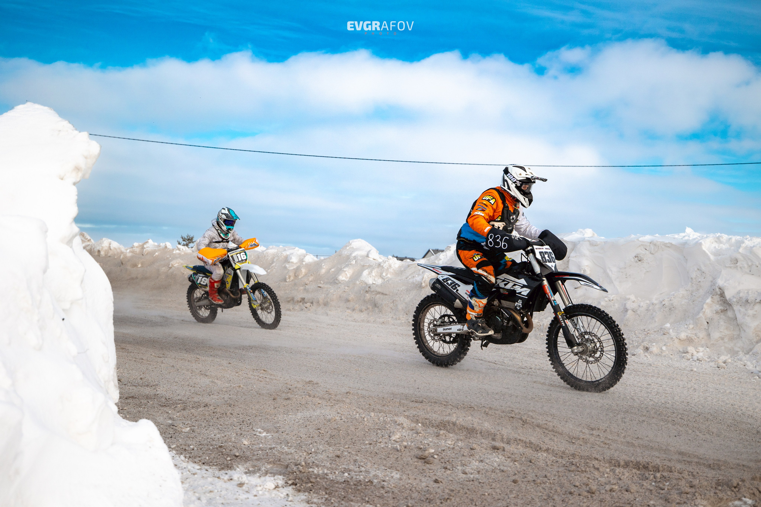 Открытый кубок Республики Татарстан по мотокроссу 3 этап. 4 февраля 2024 г. Фотограф Евграфов Александр