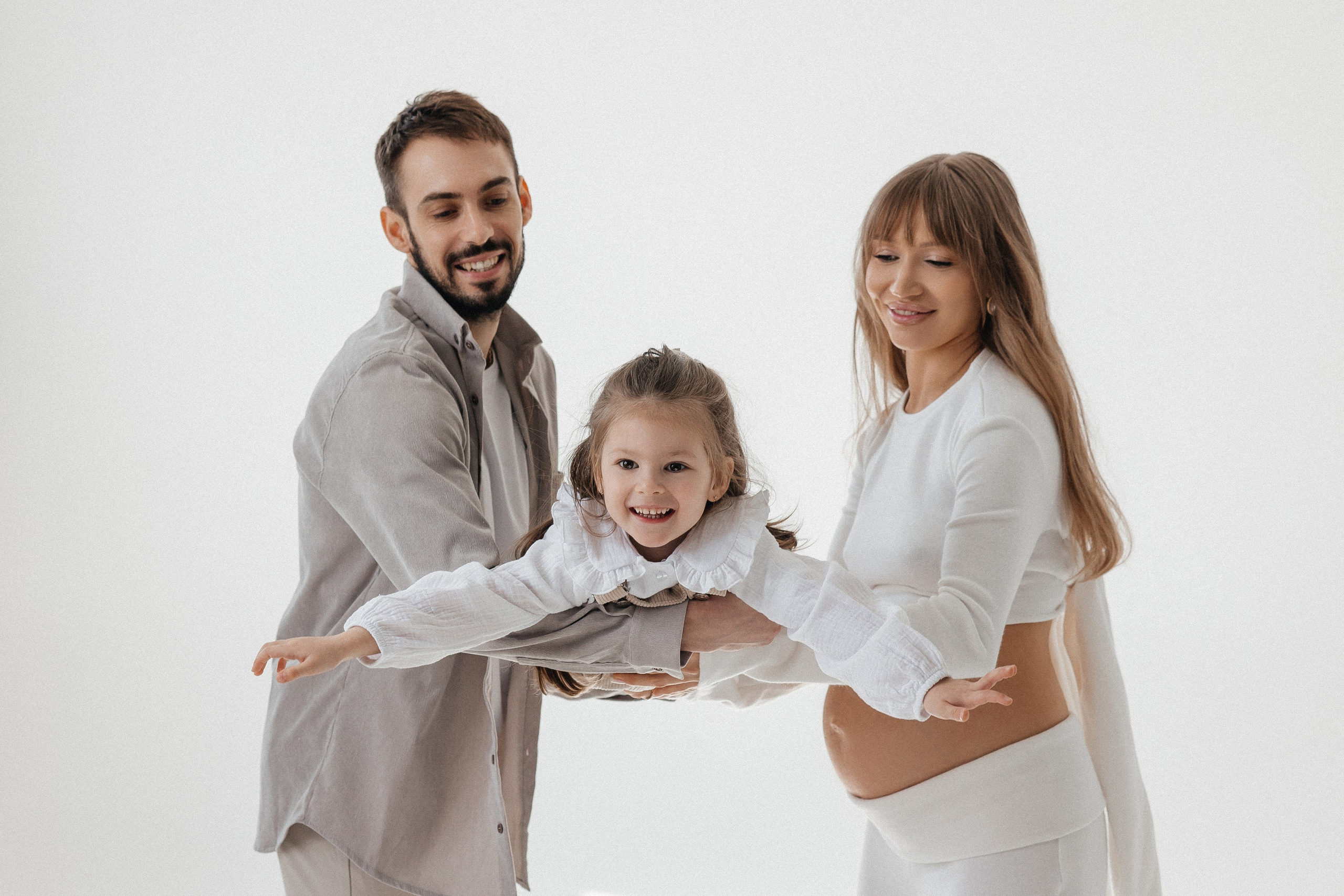 Анастасия с семьей