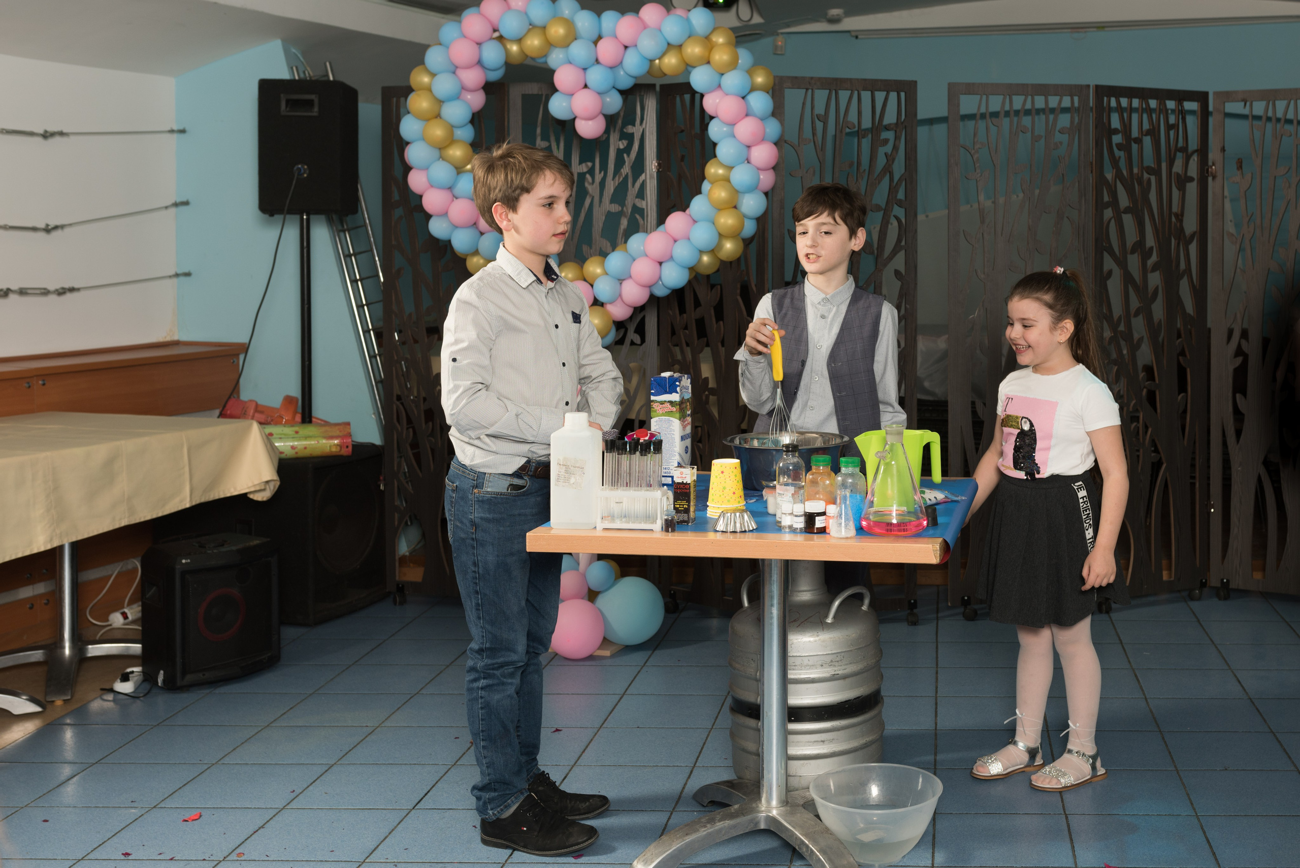 Детский праздник. Фотограф Андрей Зикеев, фотостудия AzArt Studio в Москве