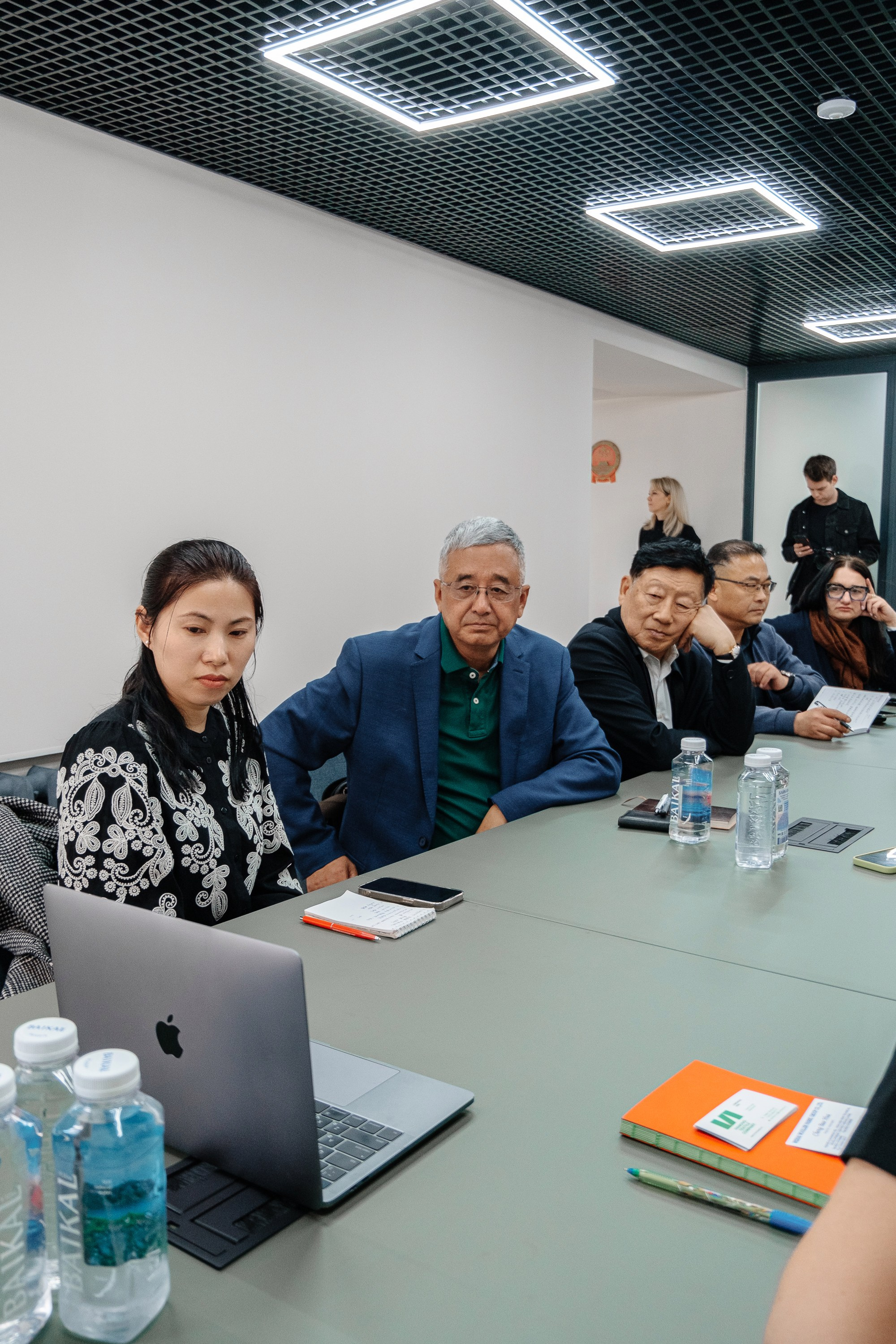 Делегация Китая в Ивановской текстильной компании