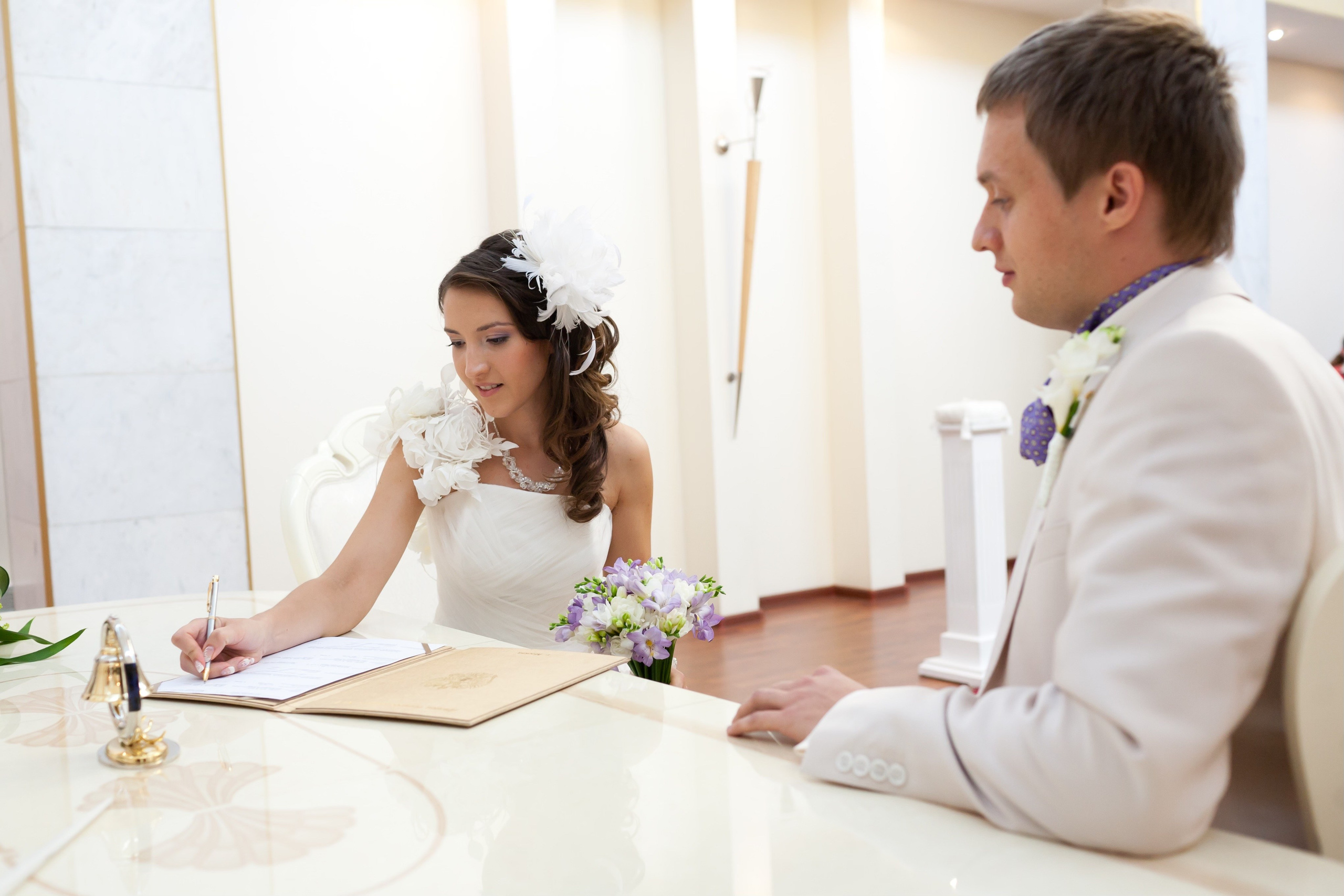 Съемка свадьбы в Серебряном бору. Фотографы в Москве Светлана Устинова и Сергей Грачев