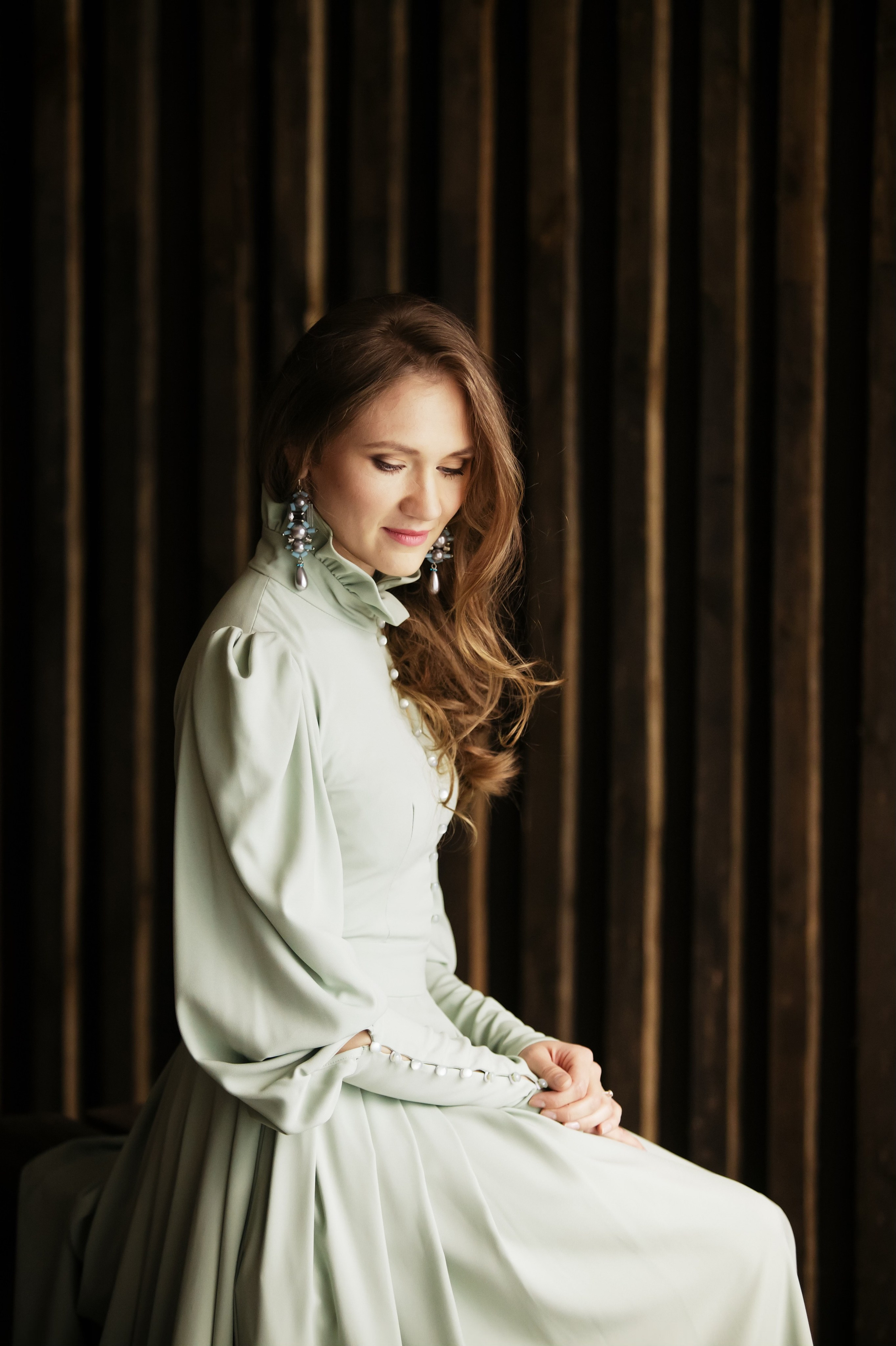 Съемка для двух сестер в студии. Фотографы в Москве Светлана Устинова и Сергей Грачев