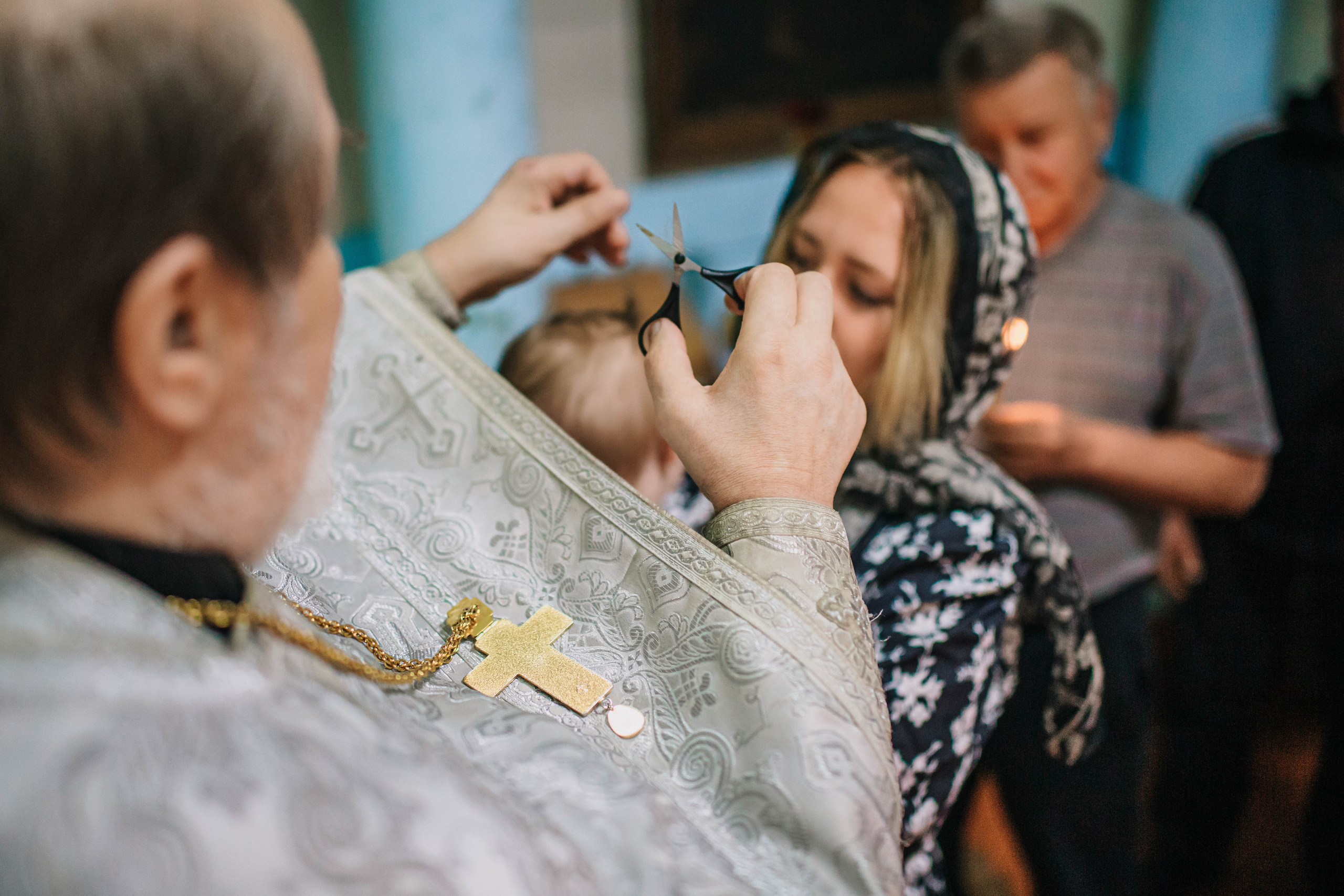 Крещение Варвары. Фотограф Дарья Маташкова