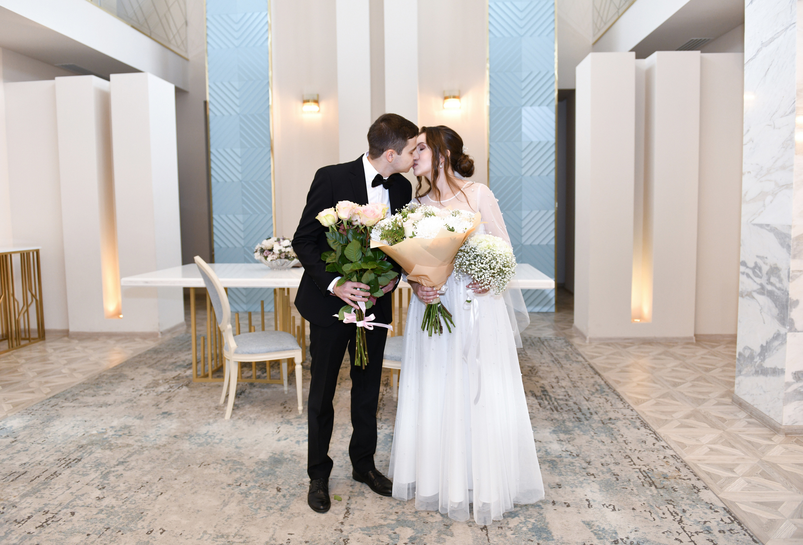 Регистрация брака Елены и Сергея. Свадебный и портретный фотограф в Москве Галина Борисова