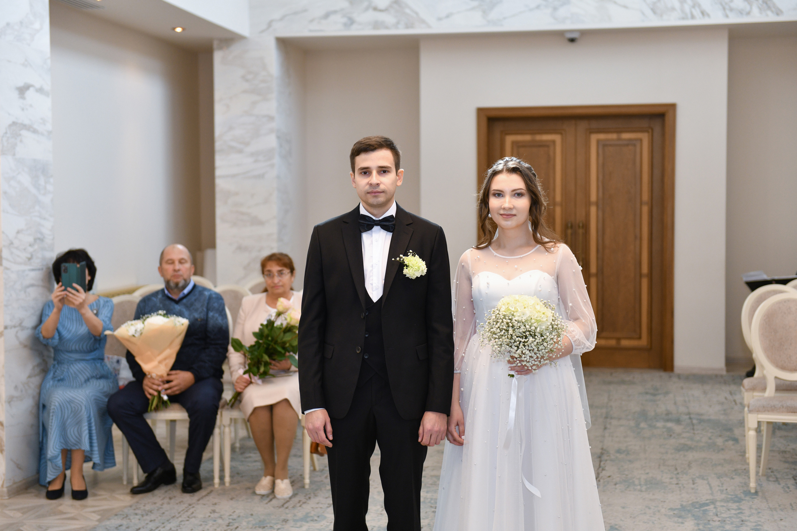 Регистрация брака Елены и Сергея. Свадебный и портретный фотограф в Москве Галина Борисова