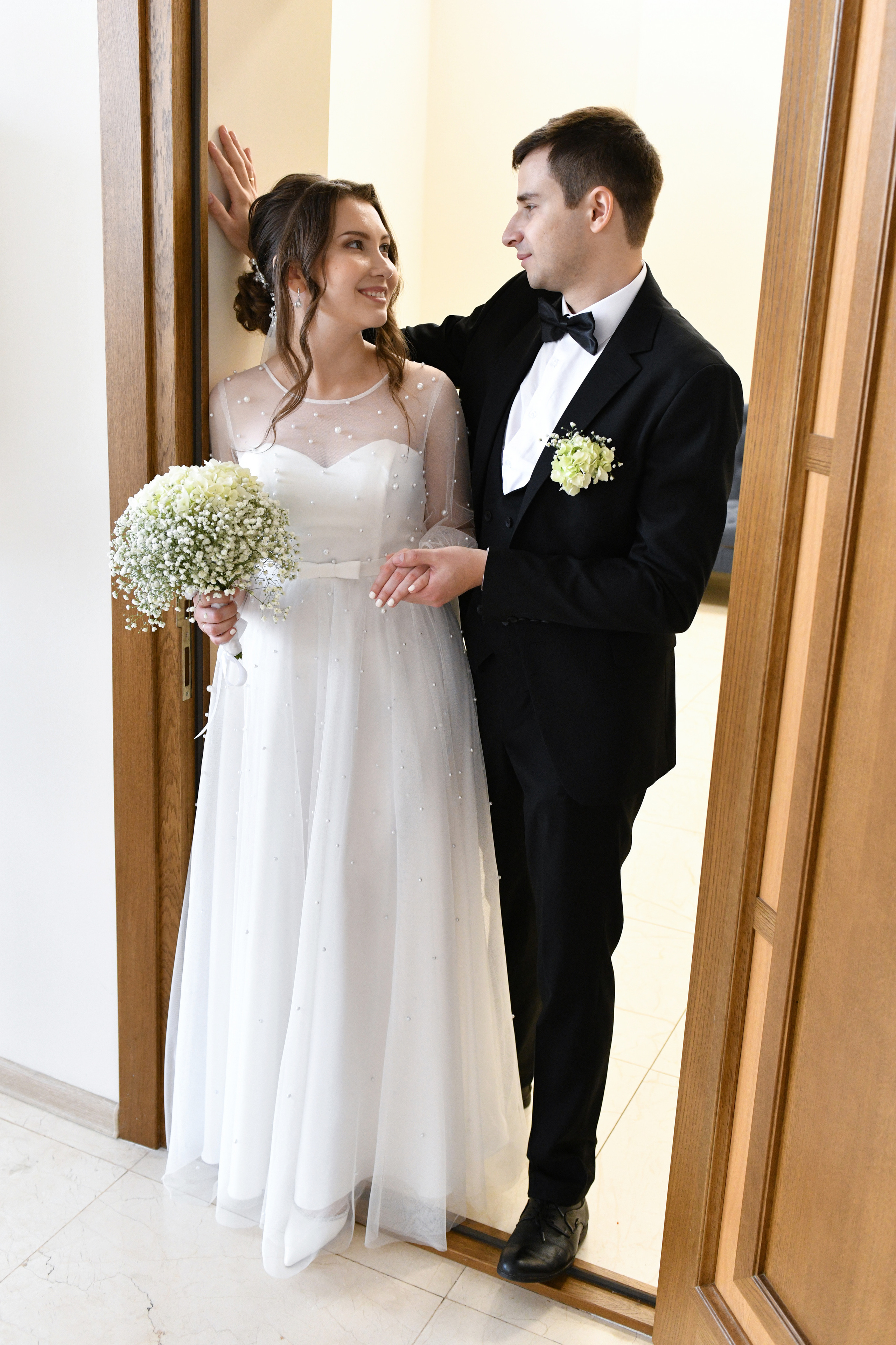 Регистрация брака Елены и Сергея. Свадебный и портретный фотограф в Москве Галина Борисова