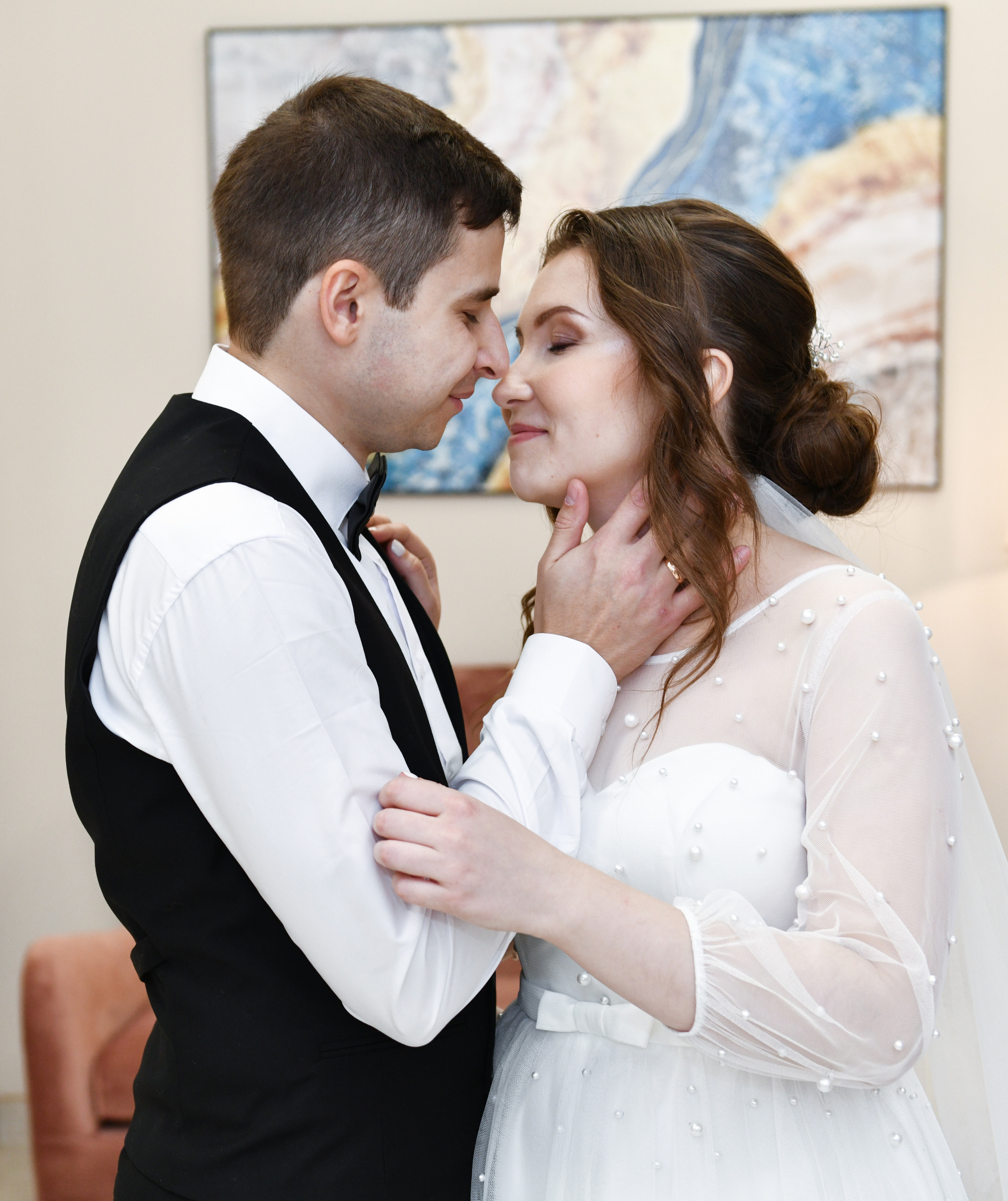 Регистрация брака Елены и Сергея. Свадебный и портретный фотограф в Москве Галина Борисова