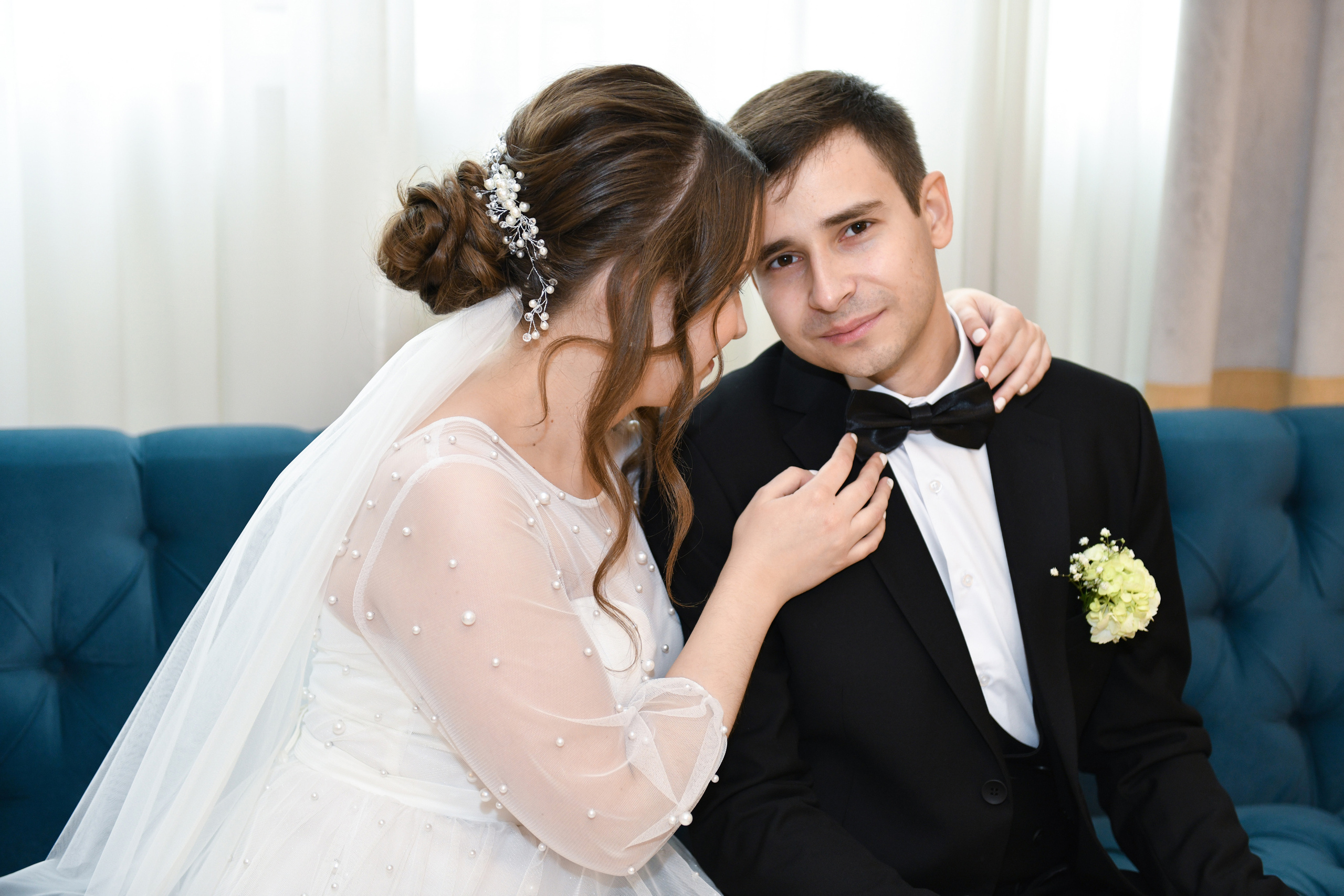 Регистрация брака Елены и Сергея. Свадебный и портретный фотограф в Москве Галина Борисова