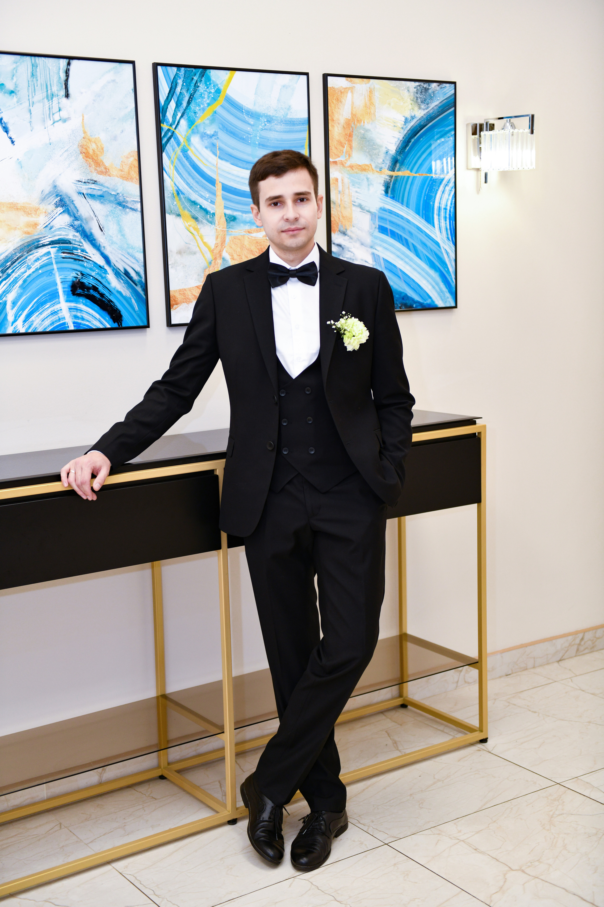 Регистрация брака Елены и Сергея. Свадебный и портретный фотограф в Москве Галина Борисова