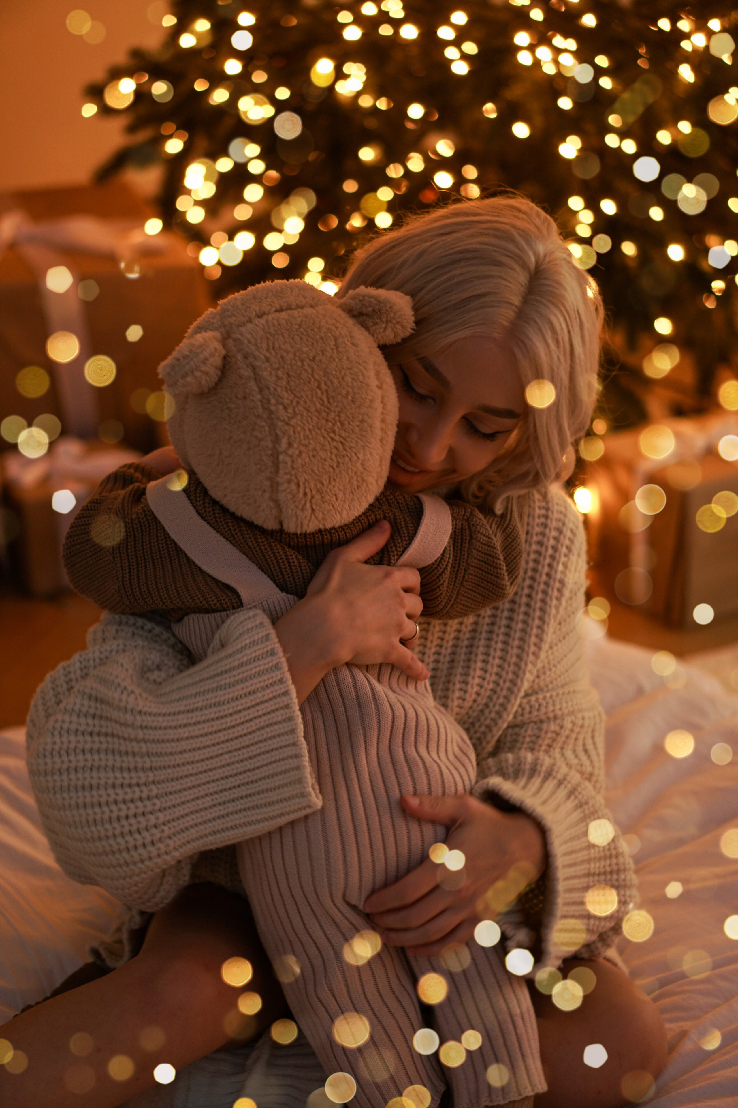 Семейная съемка — Новый год. Фотограф Москва — Полина Робин