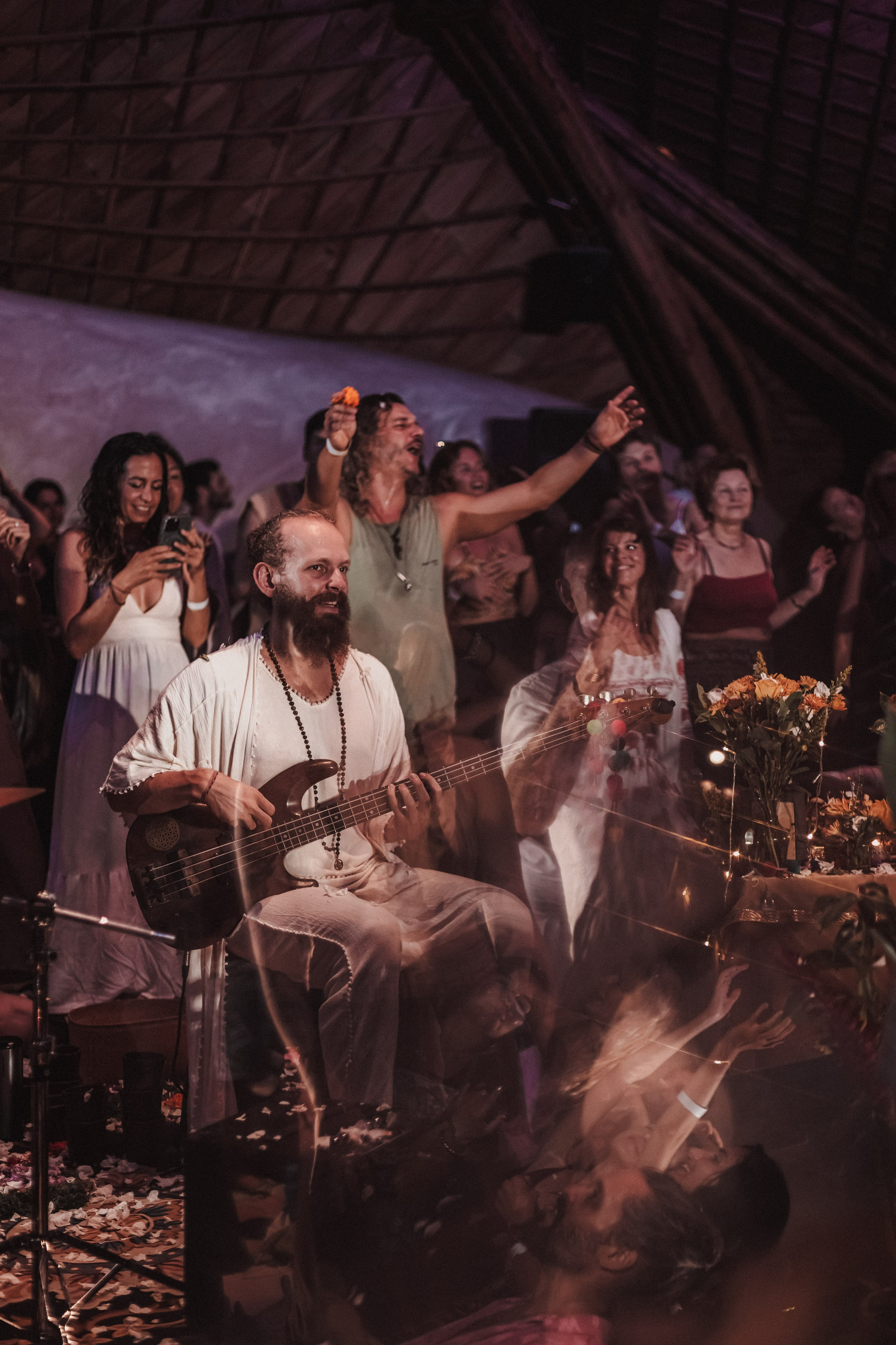 Hanuman Project kirtan at Alchemy march. Mariam Bagdasaryan