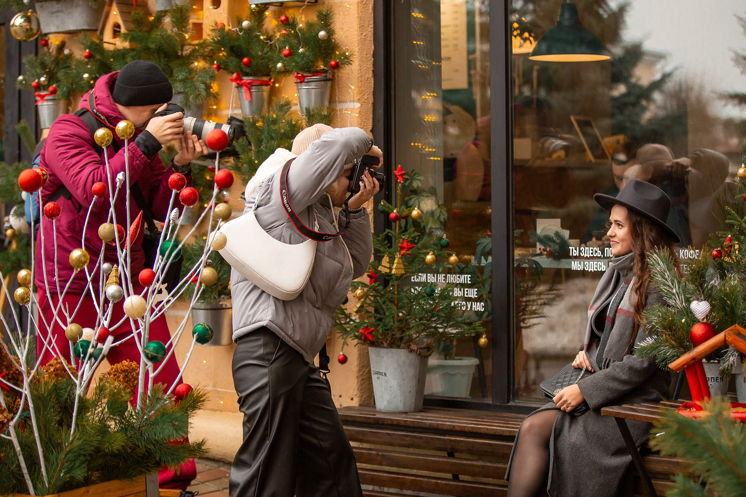 Зимняя фотосессия с Настей в рамках фотошоколы. Свадебный фотограф в Барановичах Вячеслав Шах-Гусейнов, фотошкола