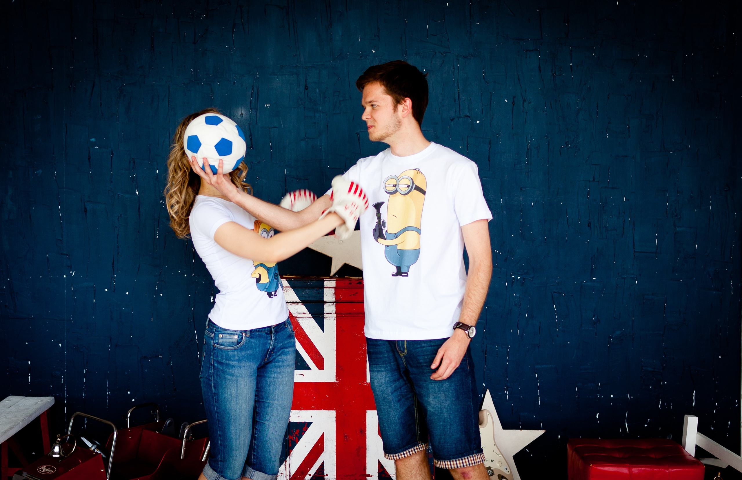 Фотосессия Димы и Сони в студии. Фотограф Денис Гавриленков в Москве