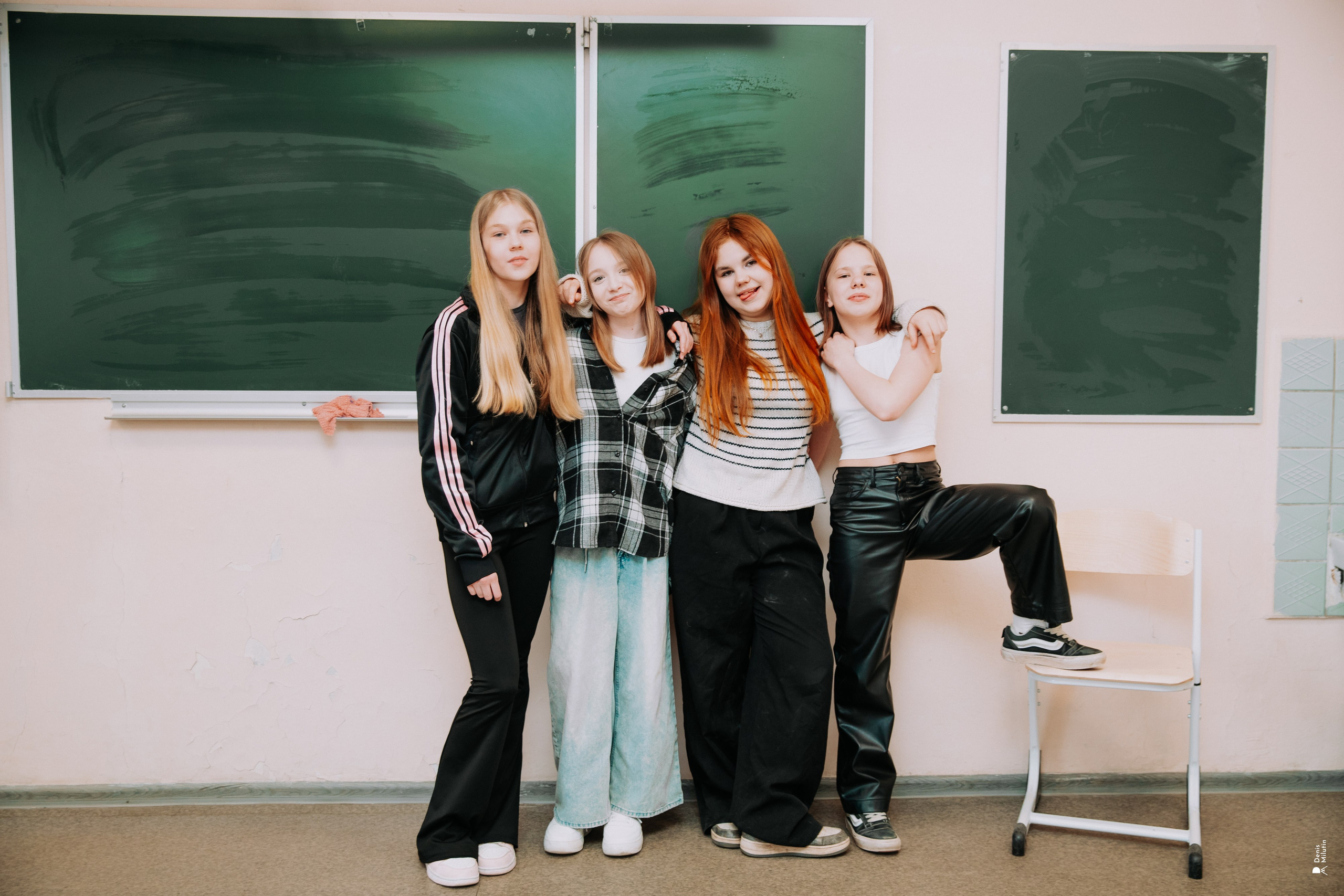 46 школа дружный класс. Портретный фотограф Денис Милютин