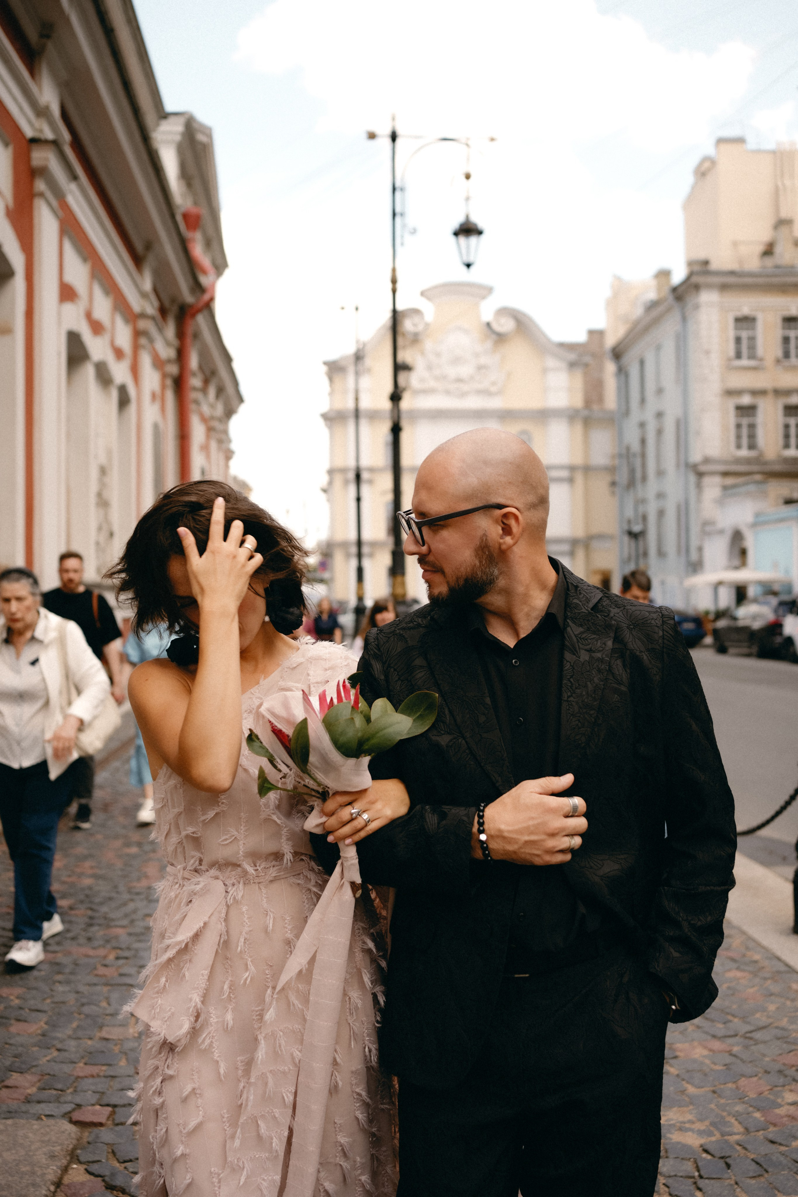 Марина и Денис, Санкт-Петербург. Фотограф Перевозкина Анна