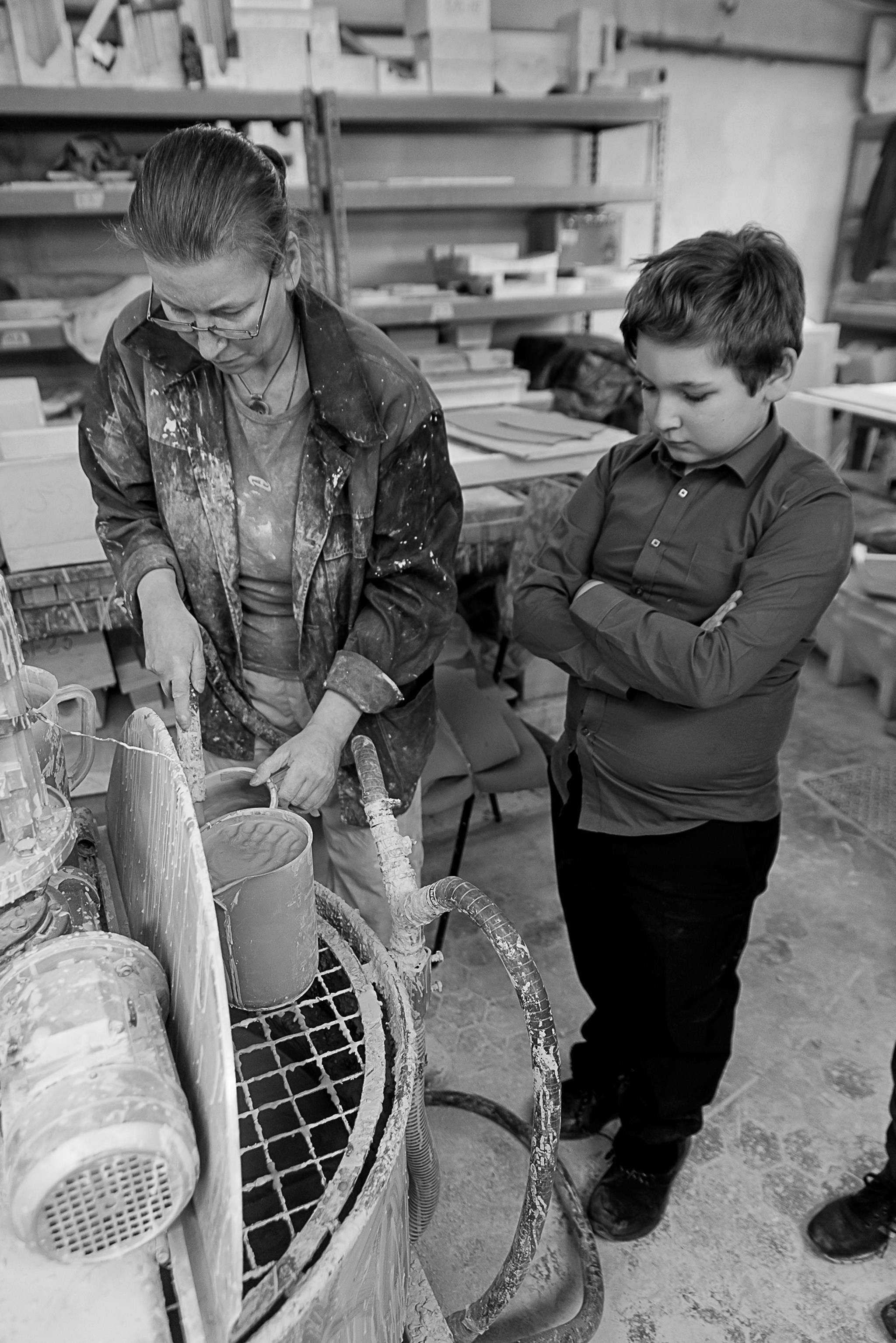 Экскурсия в цех по производству керамики. Свадебный и семейный фотограф из Санкт-Петербурга Климов Анатолий