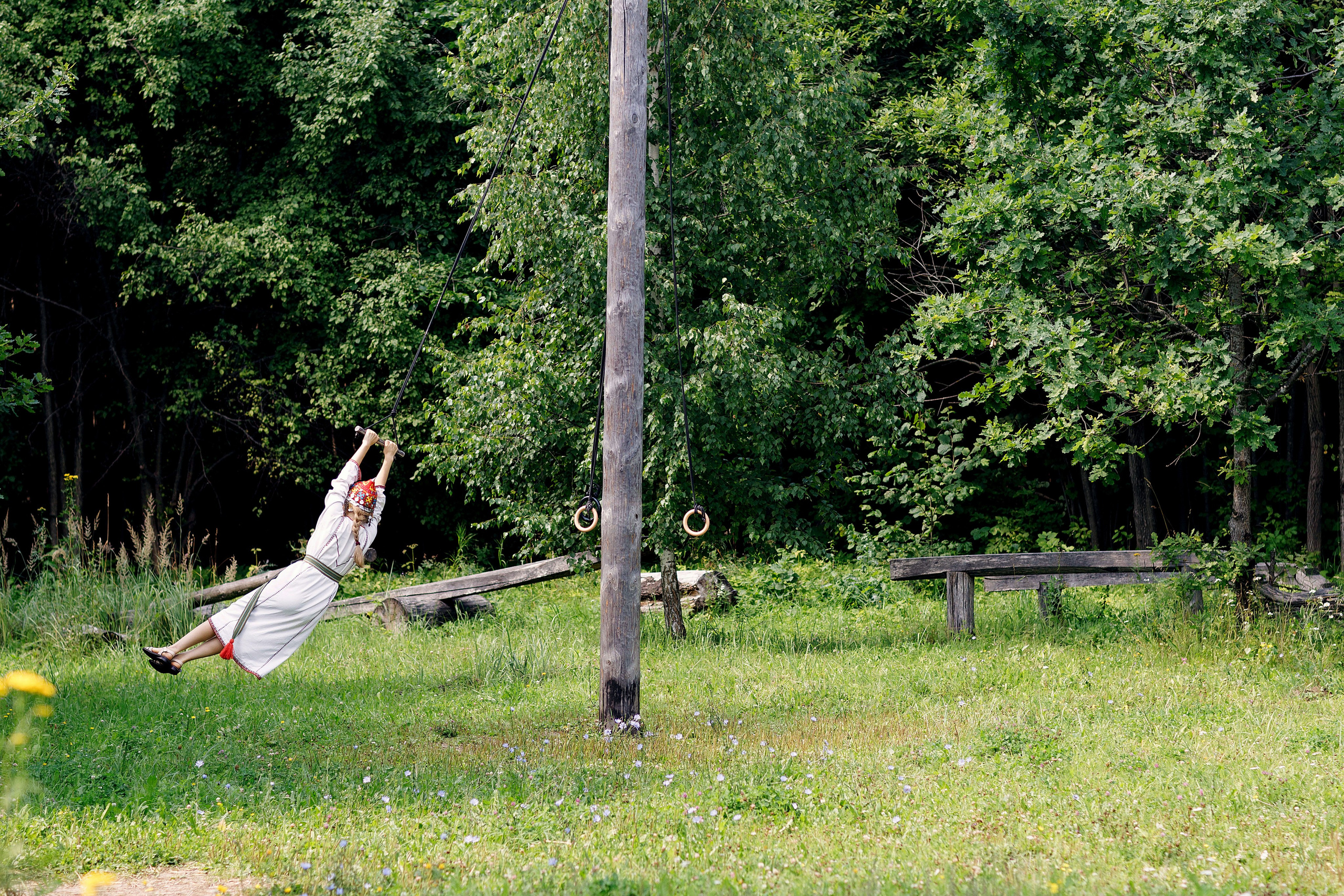 Фотосессия с Аней в этнокомплексе Ясна. Портретный и репортажный фотограф в Чебоксарах Андриян Чаркин