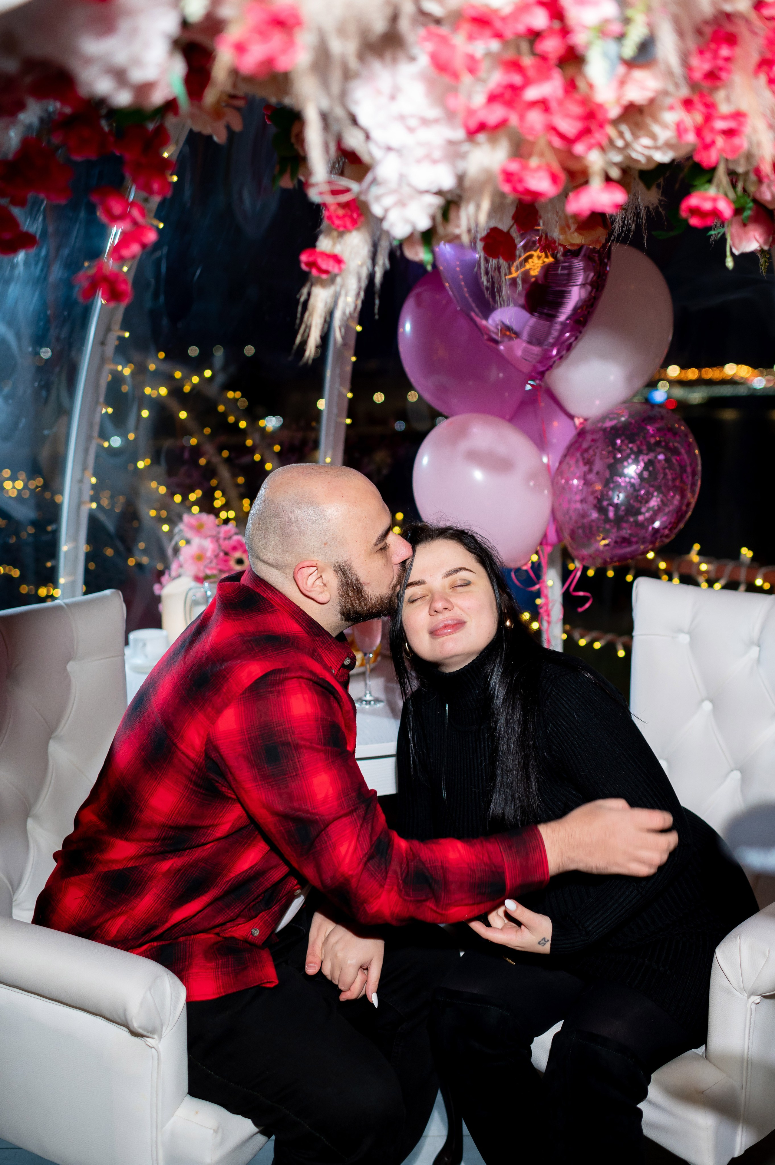 Гендер-пати на крыше Питера. Портретный, семейный и свадебный фотограф в Санкт-Петербурге и в Пушкине Ширяев Денис