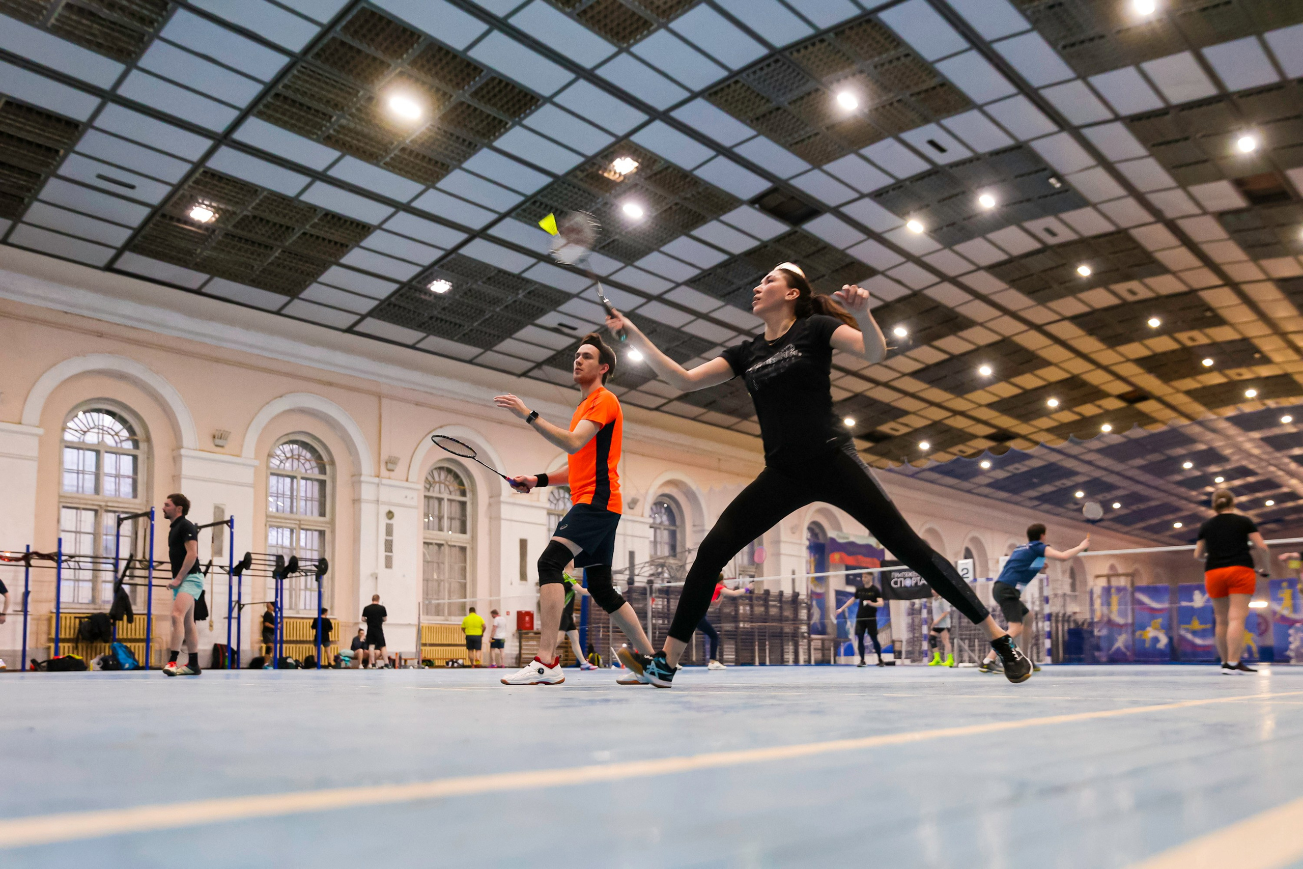Турнир по бадминтону. Фотограф на праздник, корпоратив, День Рождения и Юбилей в г. Санкт-Петербурге Алексей Анкушев