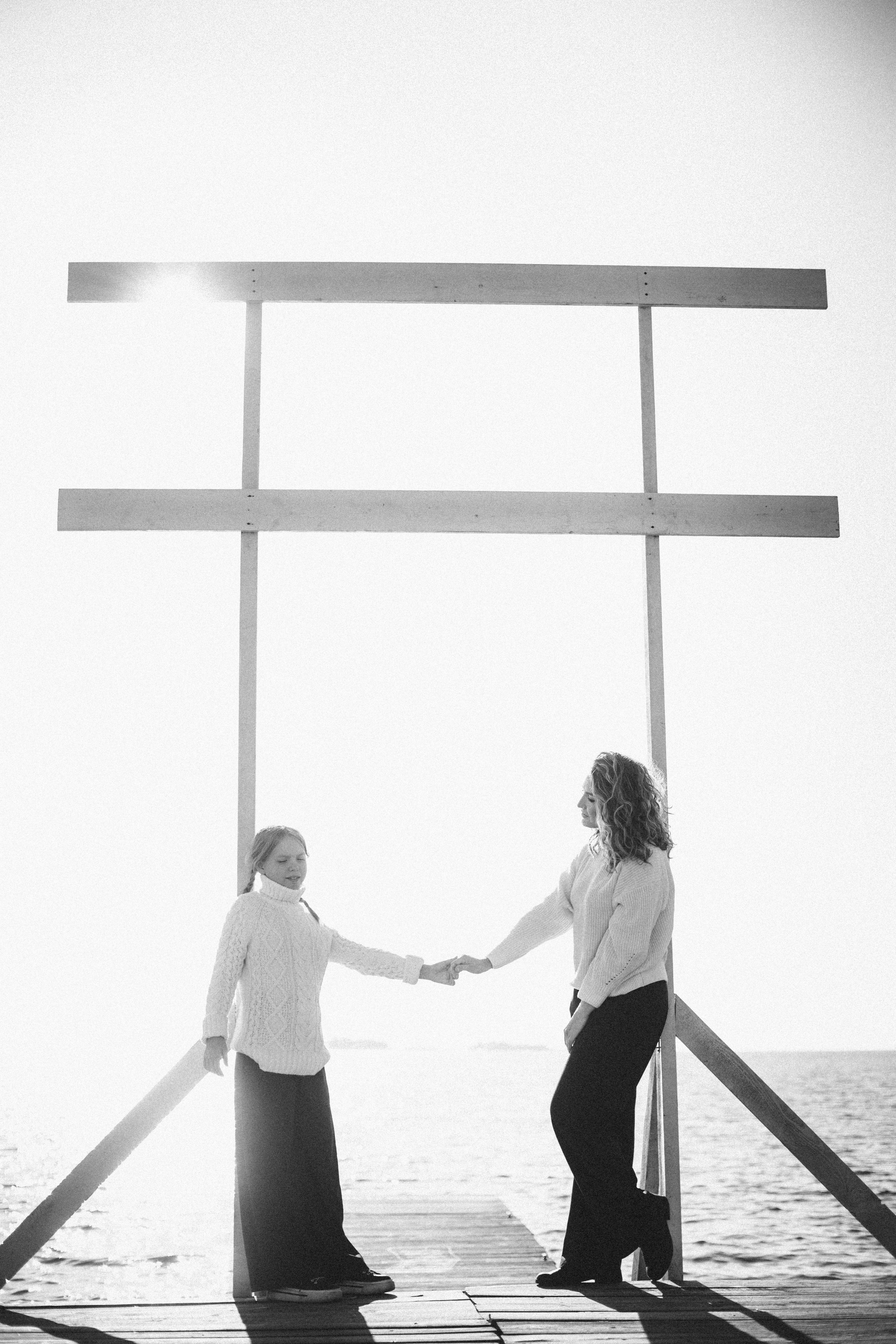 Таня с дочей. Семейный и портретный фотограф в Новосибирске Мария Хлебус