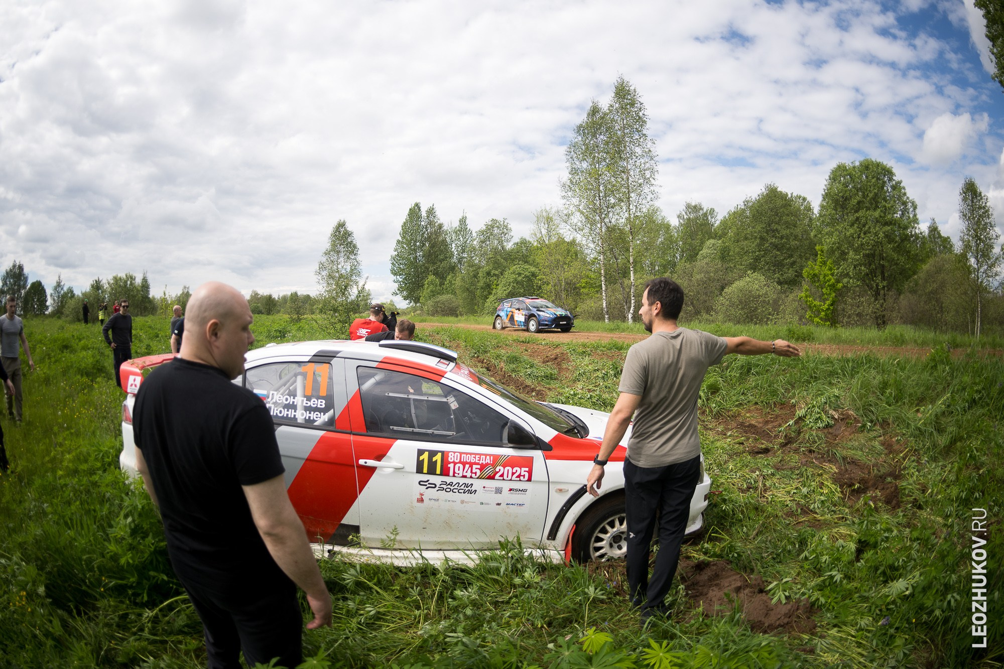 Rally Pushkinskie gory 2025. Sports photographer Leonid Zhukov