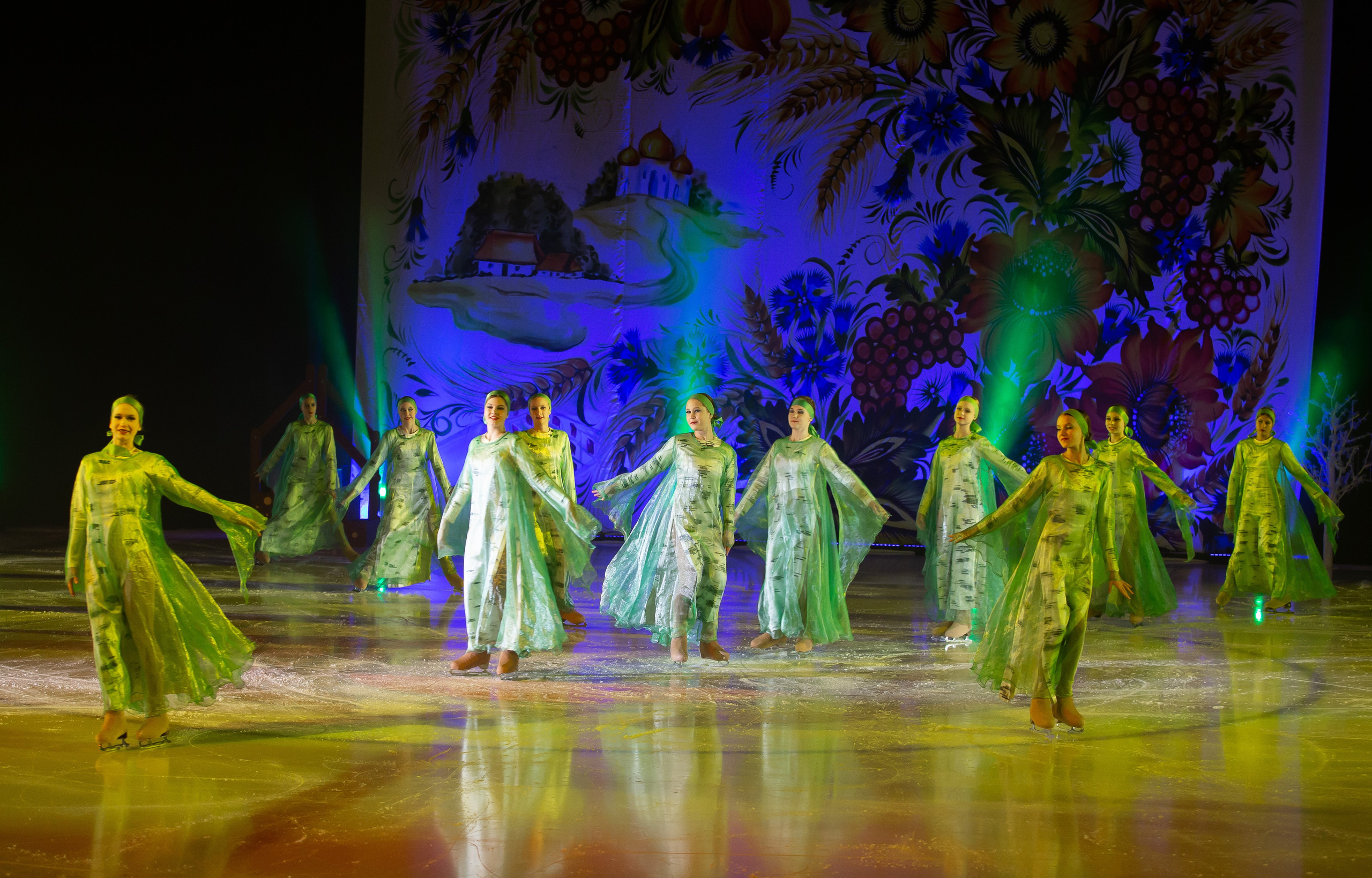 Сказочное новогоднее ледовое шоу «Конек-Горбунок» АЛЕКО. Репортажный фотограф в Москве