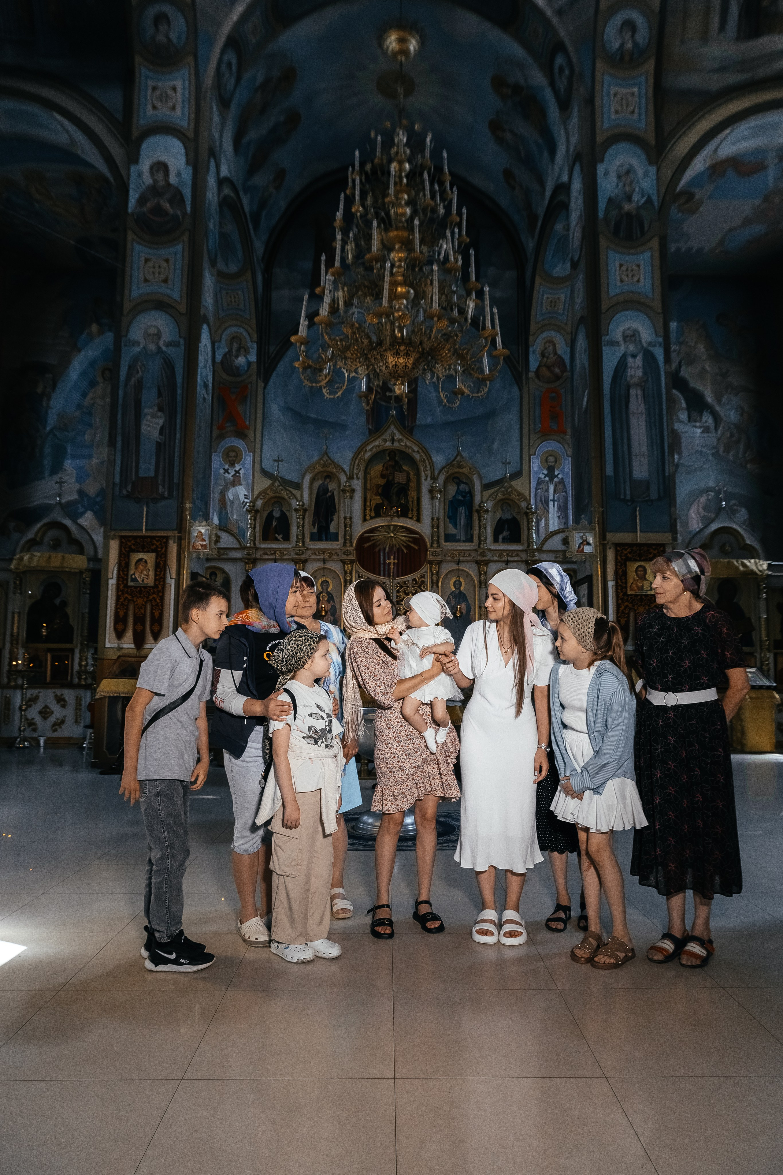 Крестины Миланы. Главная