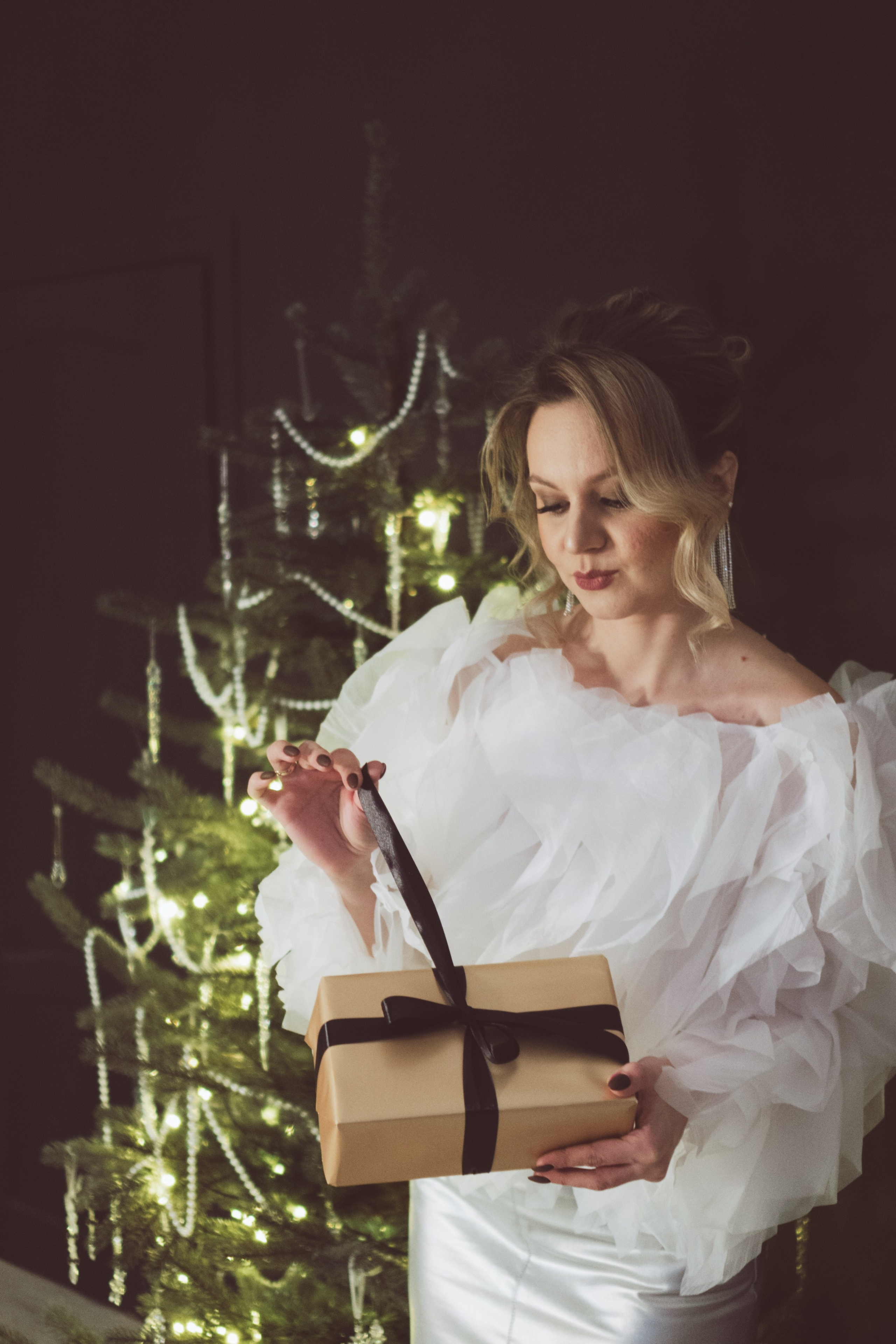 НОВОГОДНЯЯ ФОТОСЕСИИЯ В СТУДИИ ДЛЯ ДЕВУШКИ И ПРОГУЛКА ПО ЧЕРНЫШЕВСКОЙ. Профессиональный фотограф, Санкт-Петербург — Виктория Богомолова