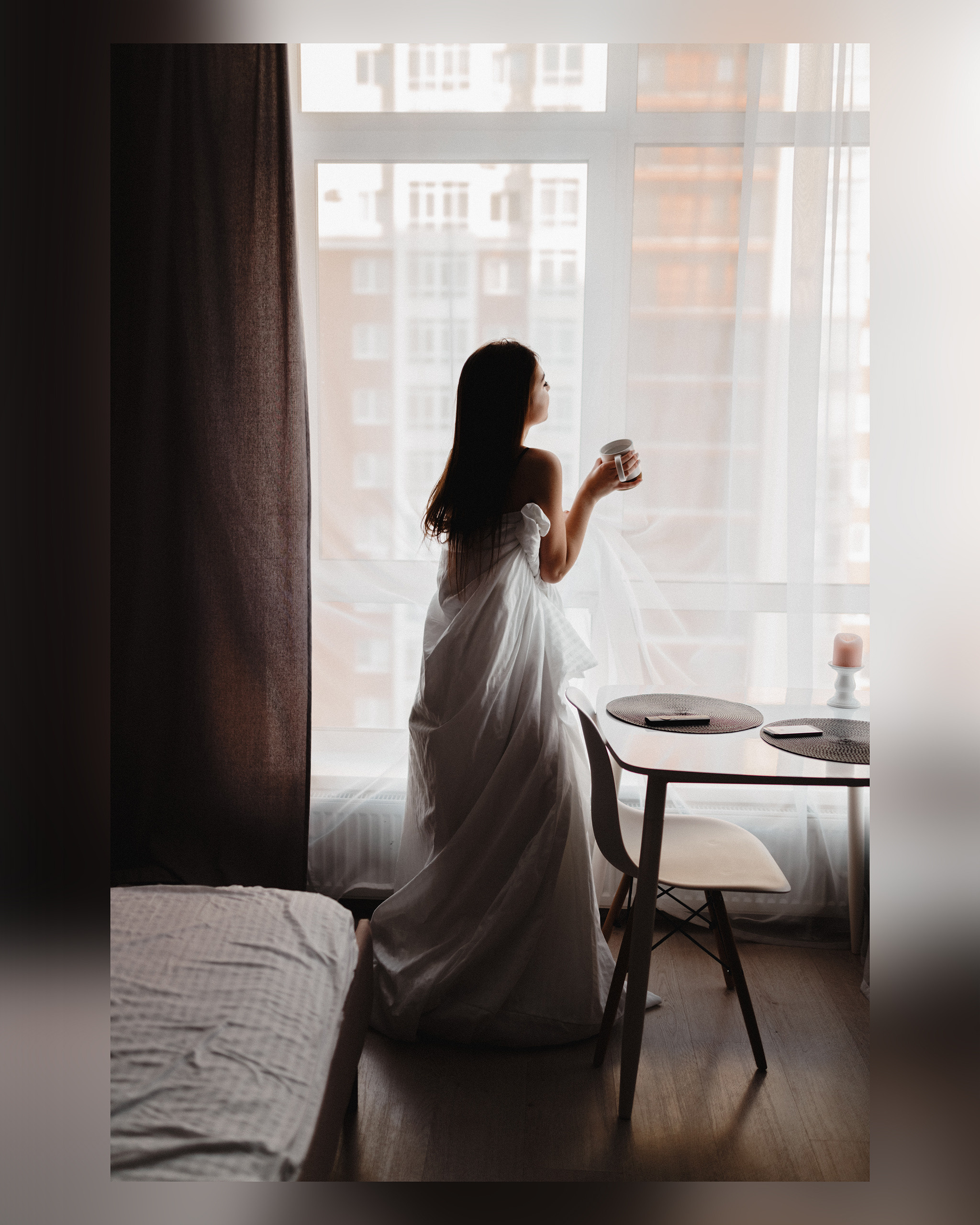 Женя, домашняя съёмка. Фотограф Владимир Орлов