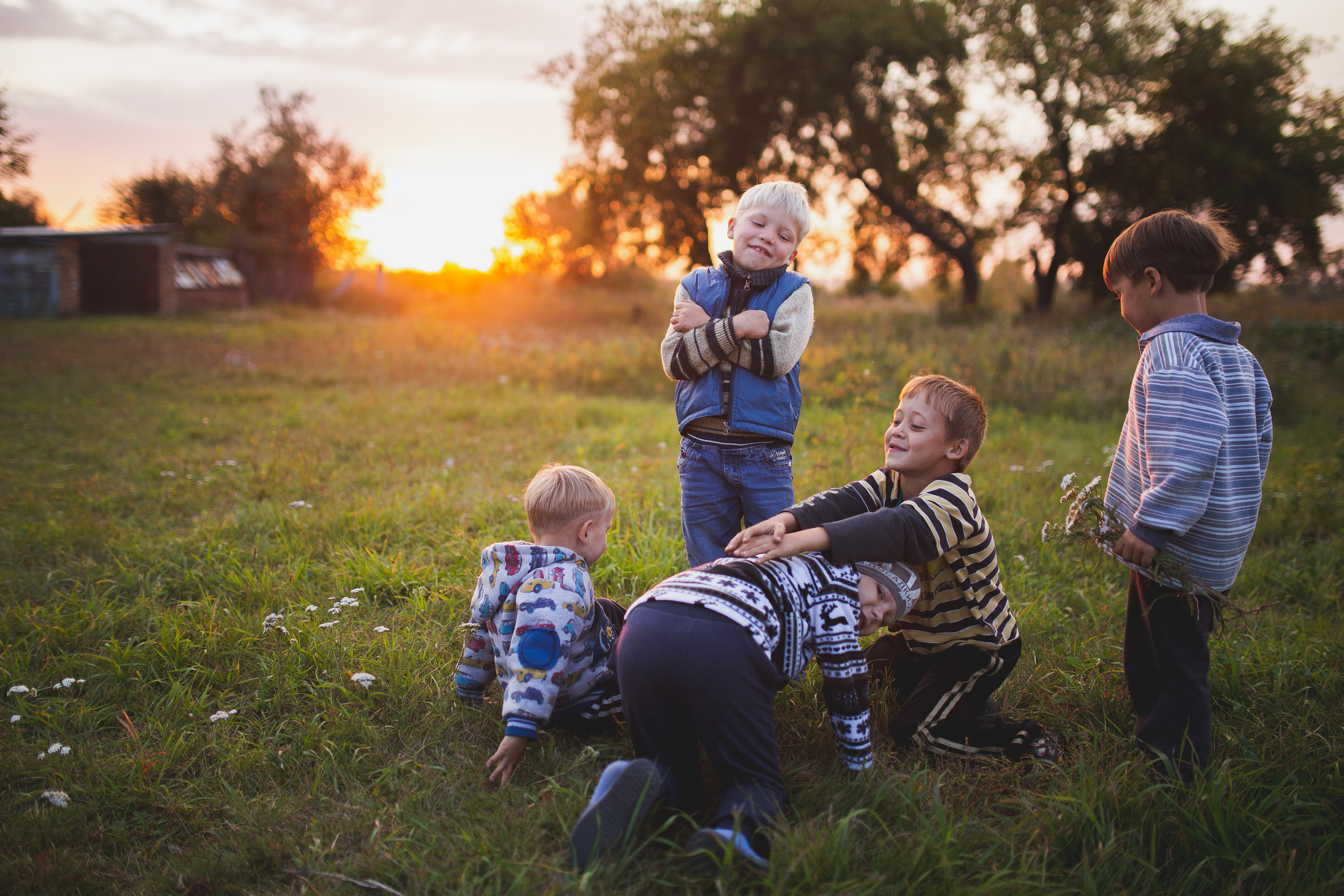 Дети в Белово. Фотограф Владимир Орлов