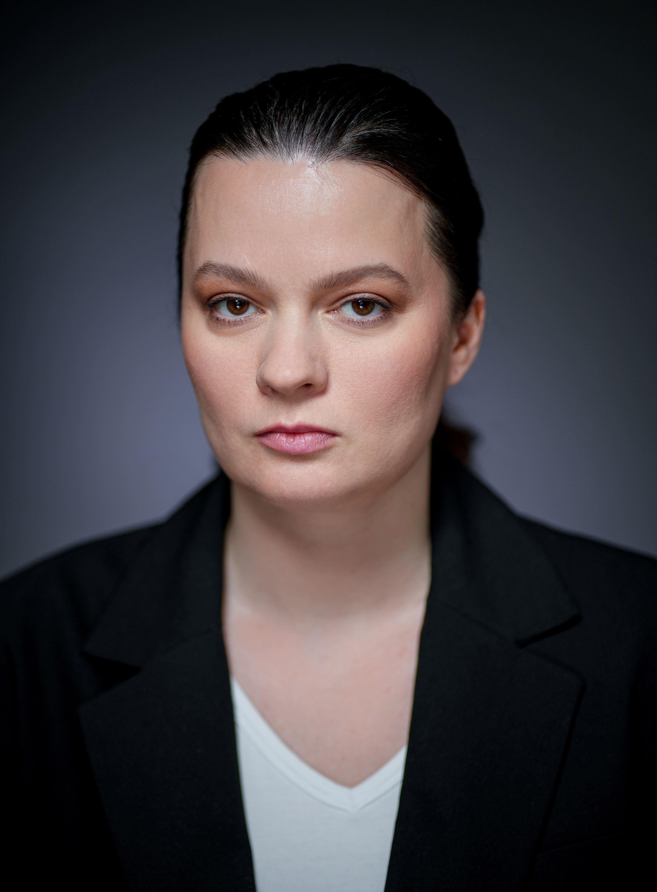 Актриса Евгения Кондратьева. Портретная съемка в Москве, студийный фотограф Игорь Фомин