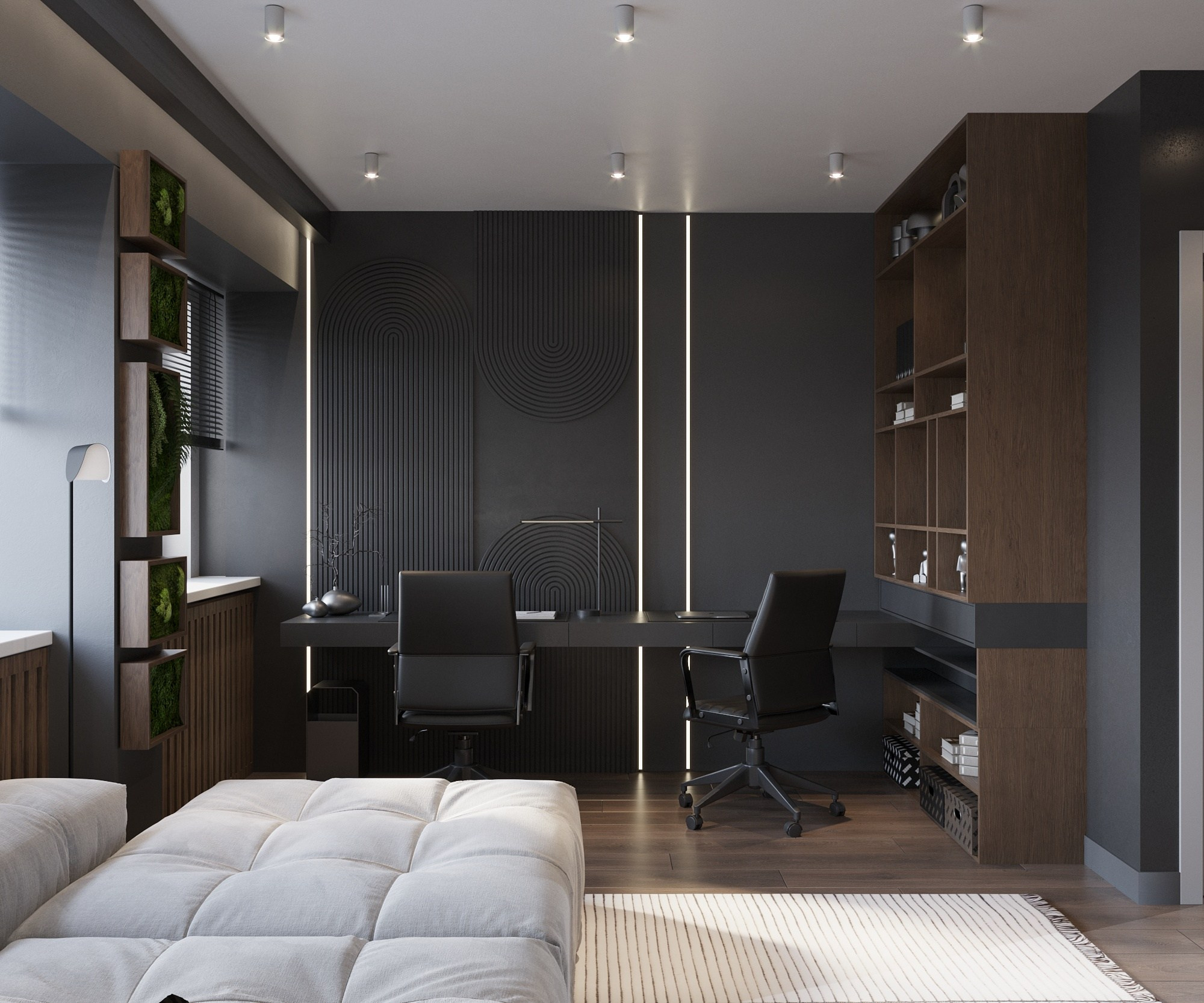 Москва квартира 70кв. Kich.design