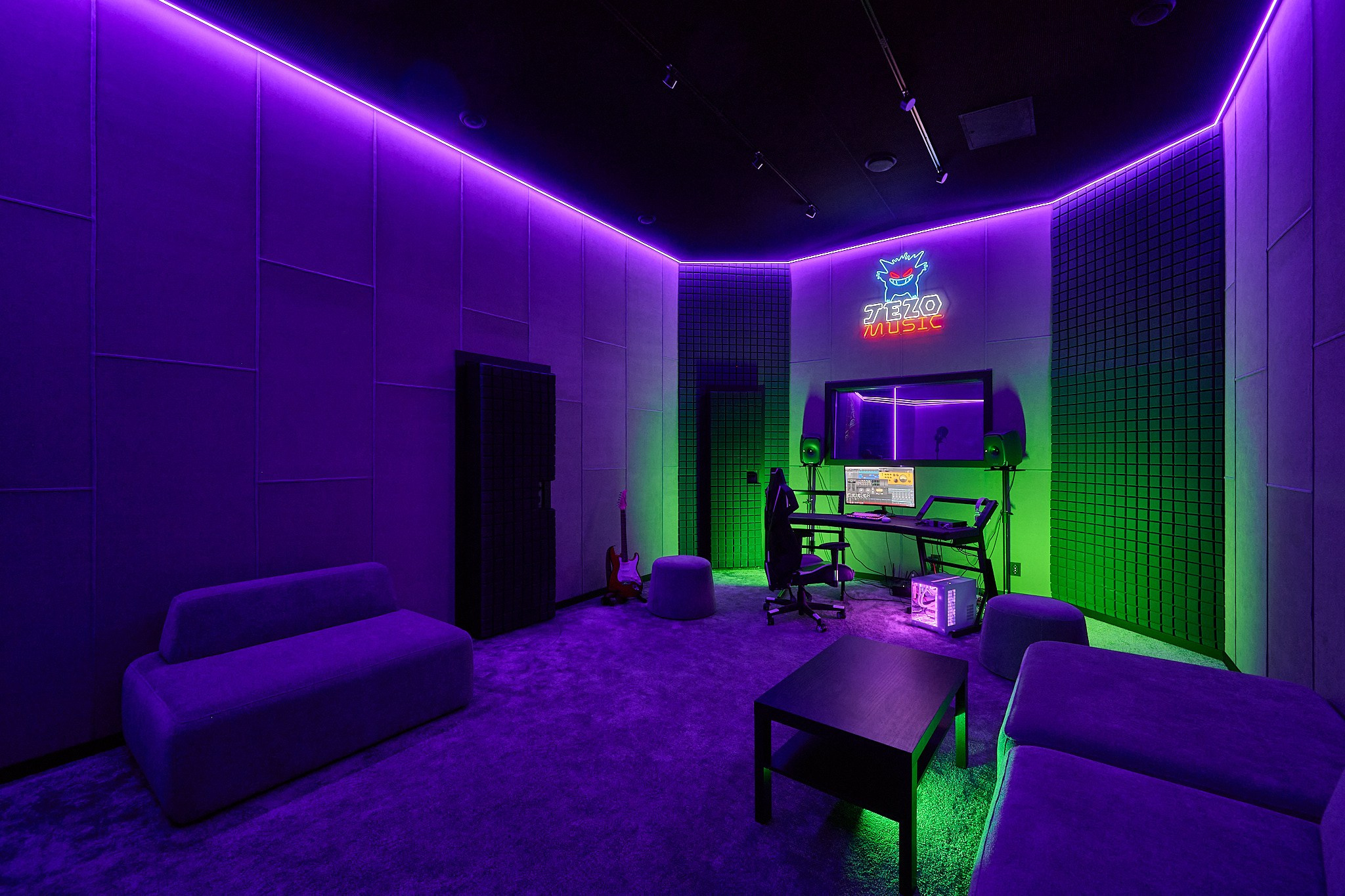 Студия Звукозаписи JezoMusic. Интерьерный фотограф в Краснодаре