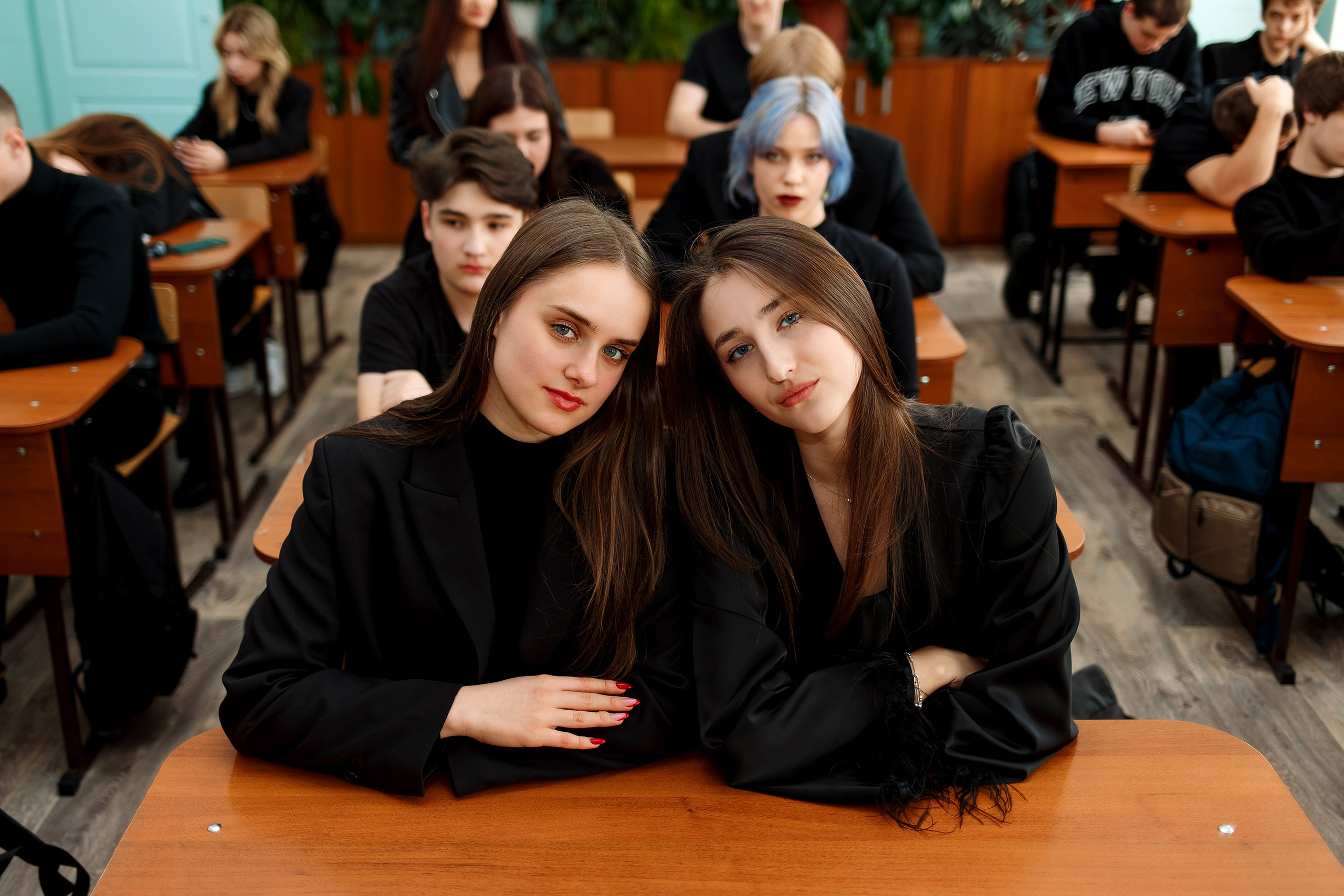 11 класс съемка в школе. Фотограф Любовь Корниенко, Примоский край