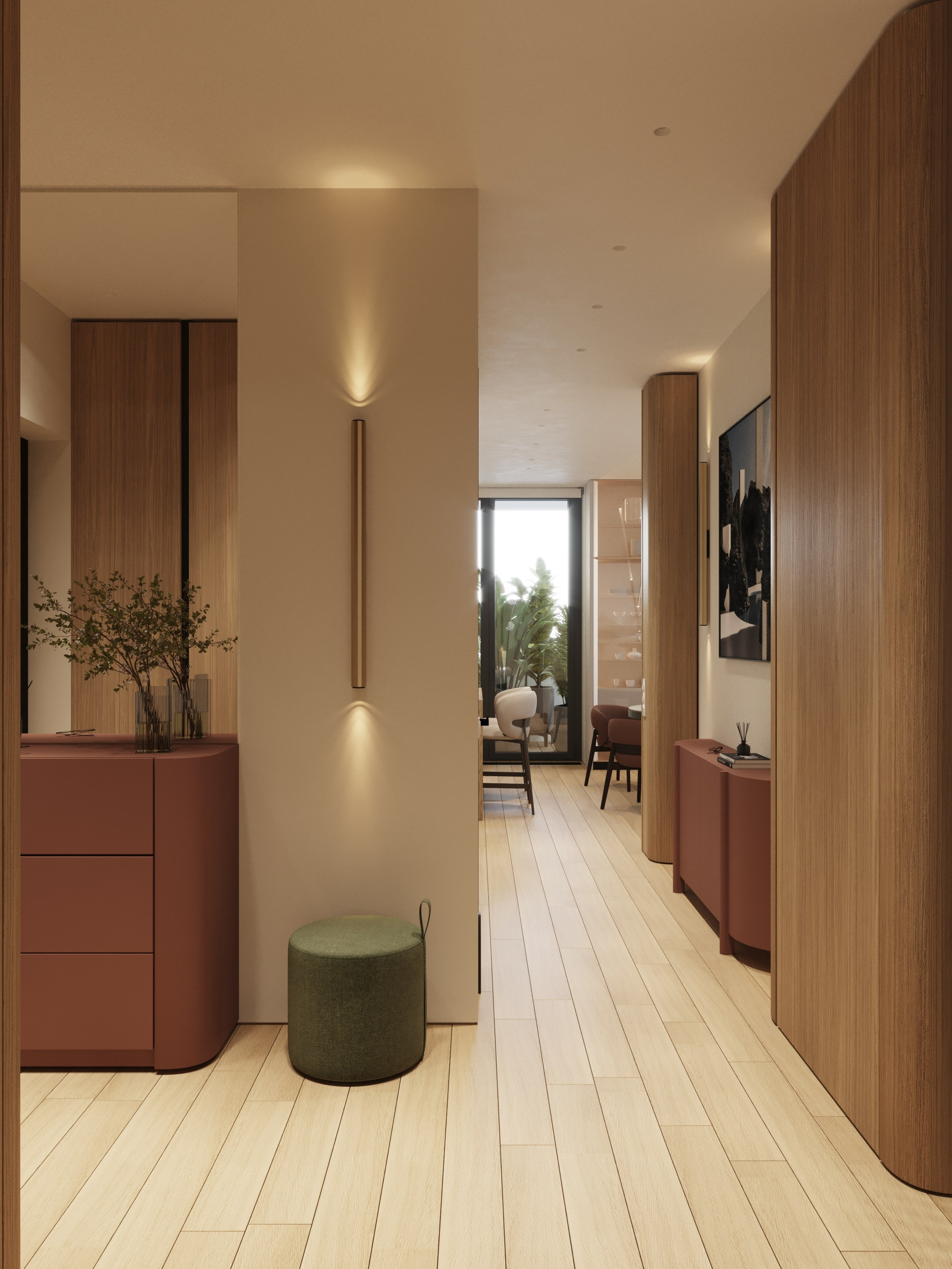 Квартира в ЖК Foriver. Архитектурные интерьеры