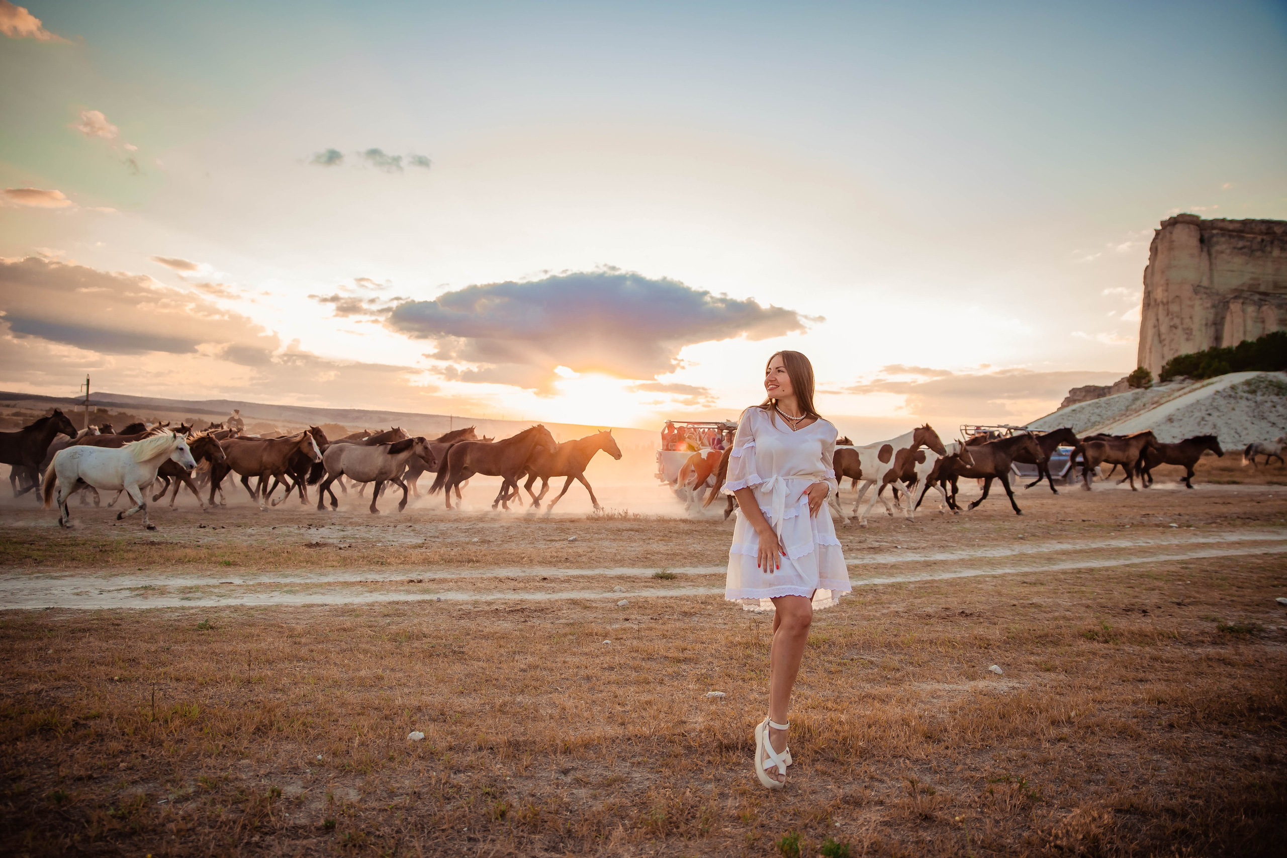 Фотосессия у Белой Скалы. Фотограф в Феодосии Наталья Булгакова