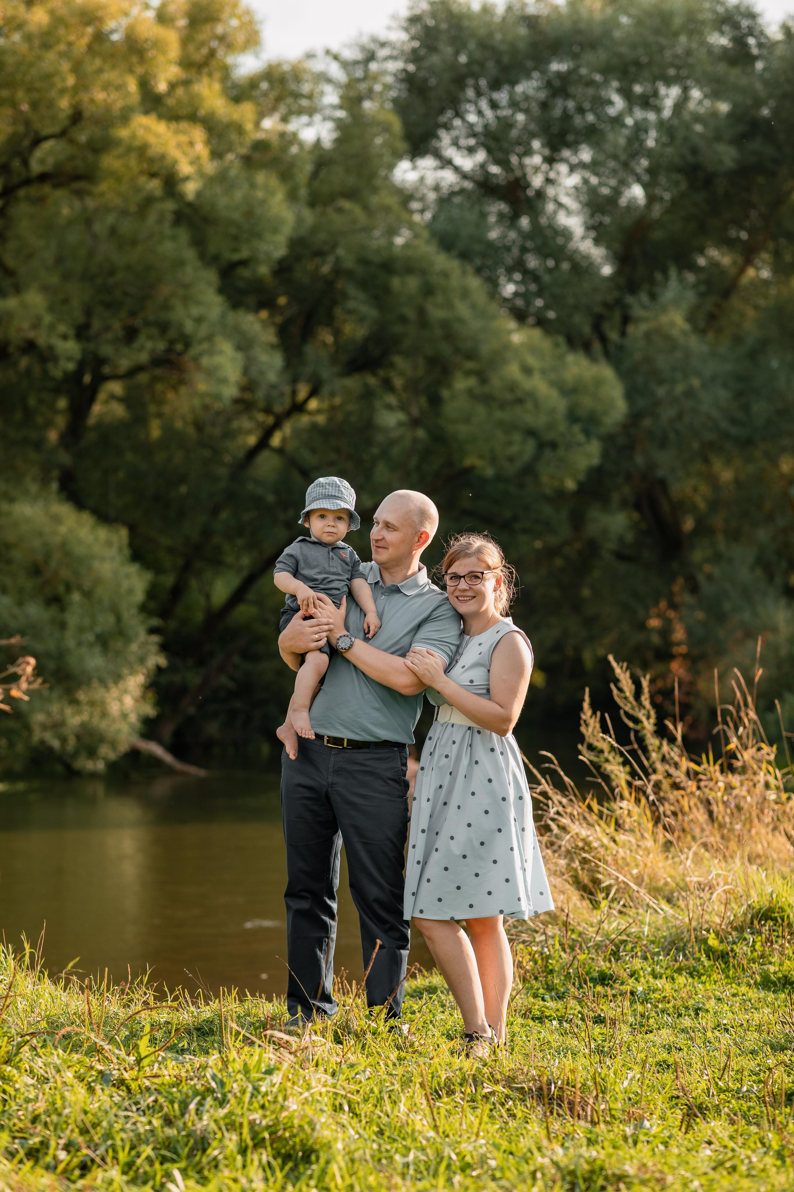 Фотосессия для Сергея, Натальи и маленького Ванюши. Женский семейный фотограф Тула Москва Захарова Анна