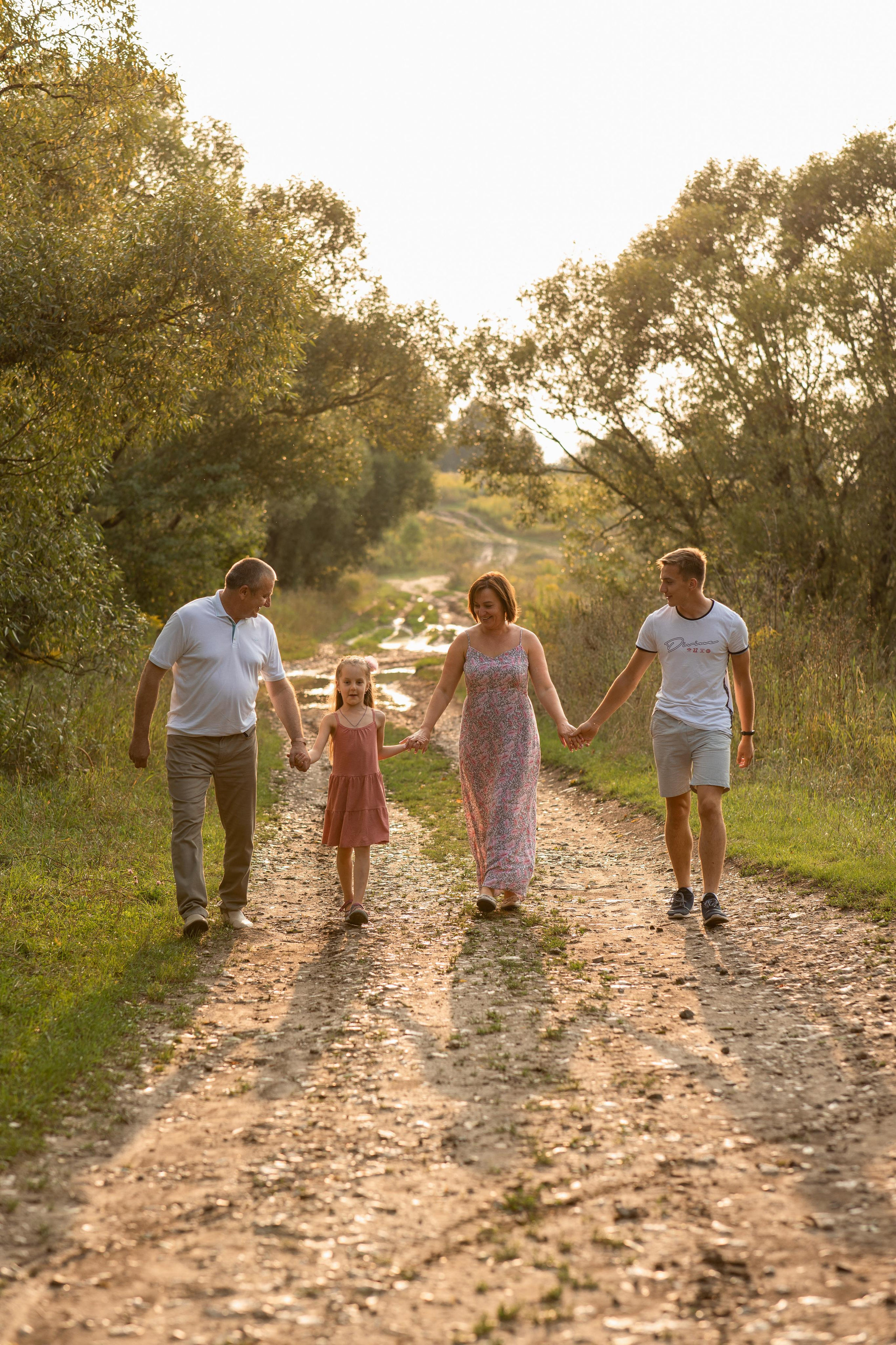 Фотосессия для семьи Сергея и Натальи. Женский семейный фотограф Тула Москва Захарова Анна