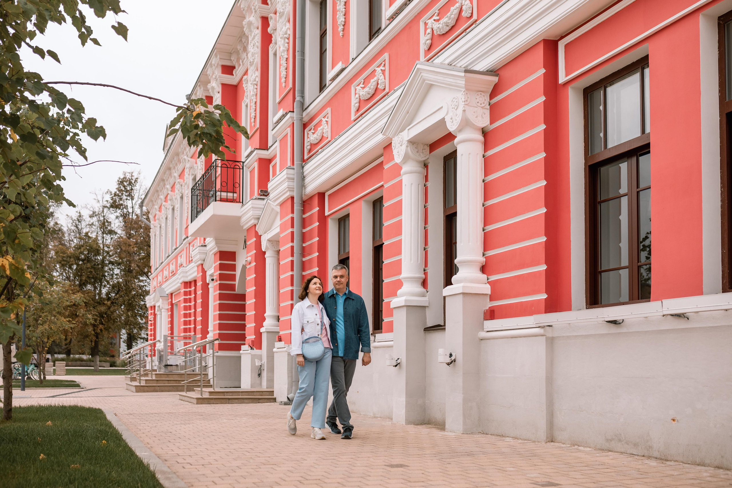 Фотопрогулка для Зои и Вячеслава. Женский семейный фотограф Тула Москва Захарова Анна