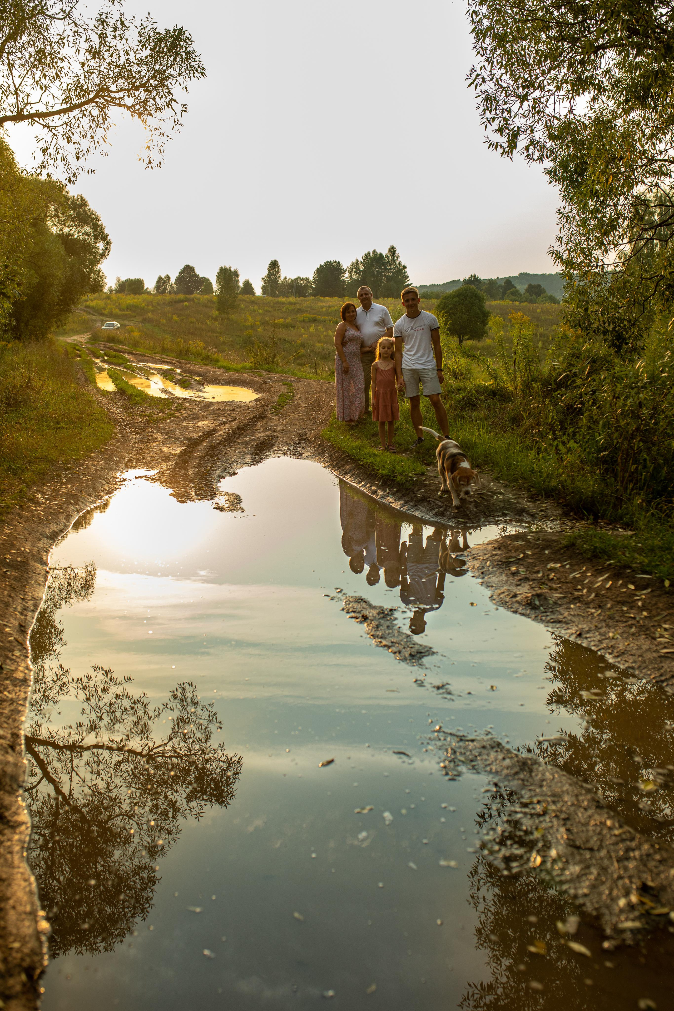 Фотосессия для семьи Сергея и Натальи. Женский семейный фотограф Тула Москва Захарова Анна
