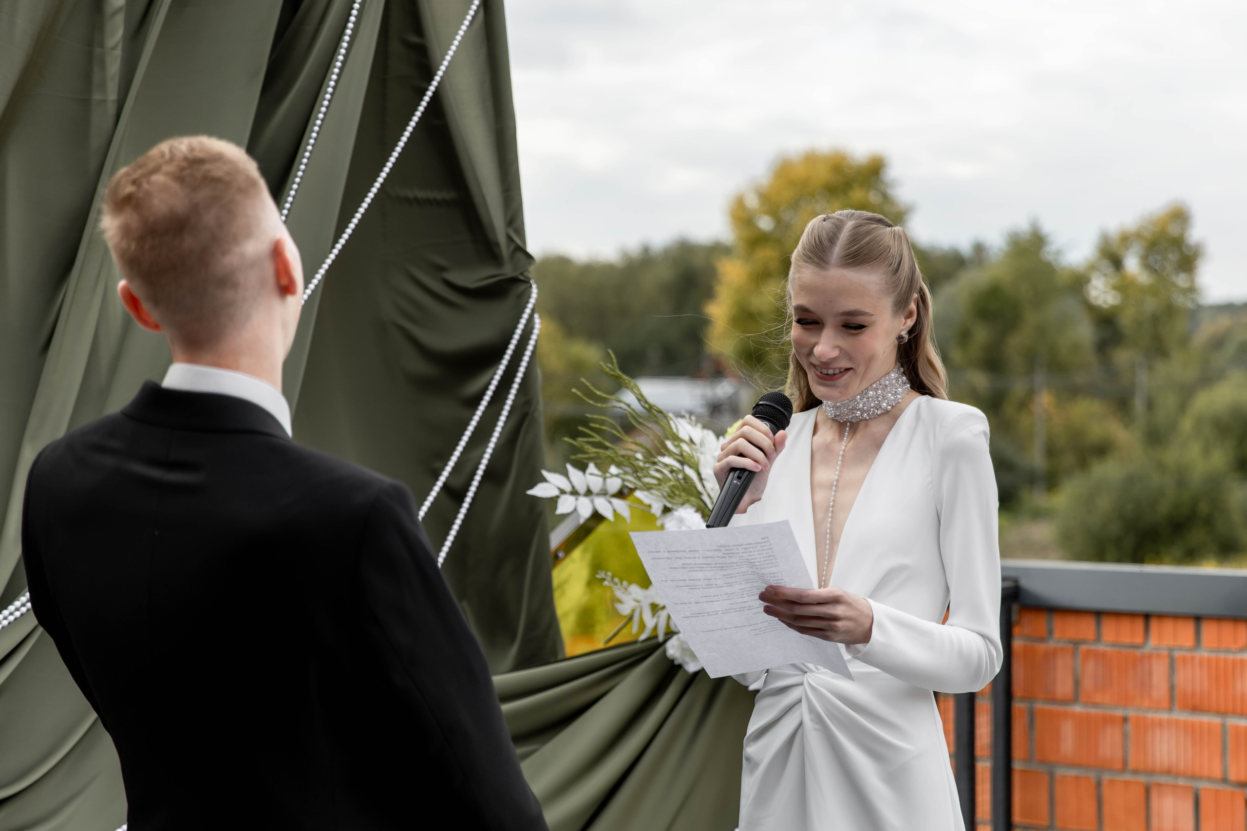 Выездная регистрация + Барвиха + банкет. Свадебный и семейный фотограф в Москве Диана Левченко