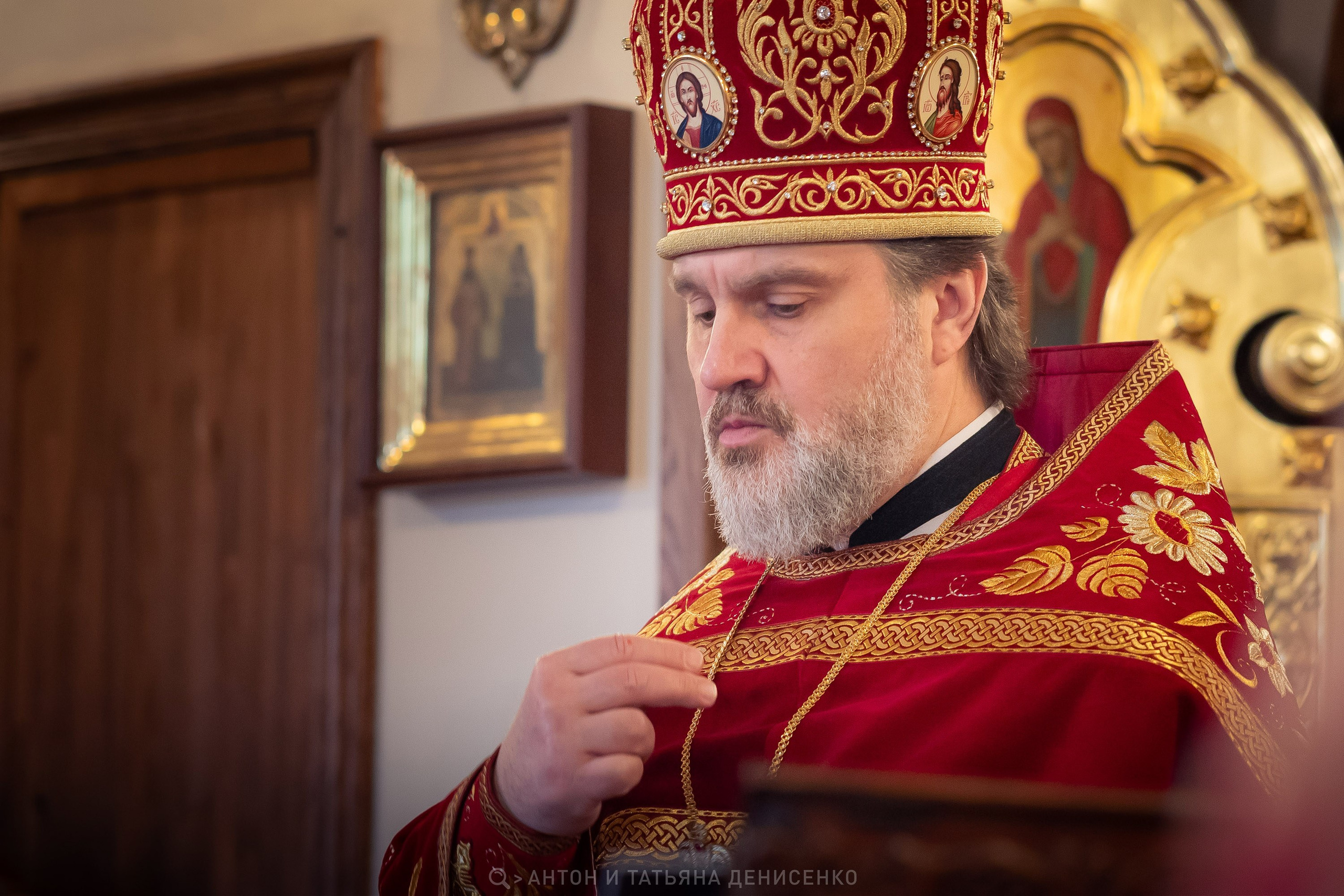 Храм Преображения Господня в Богородском. Антипасха. Антон и Татьяна Денисенко — В храме