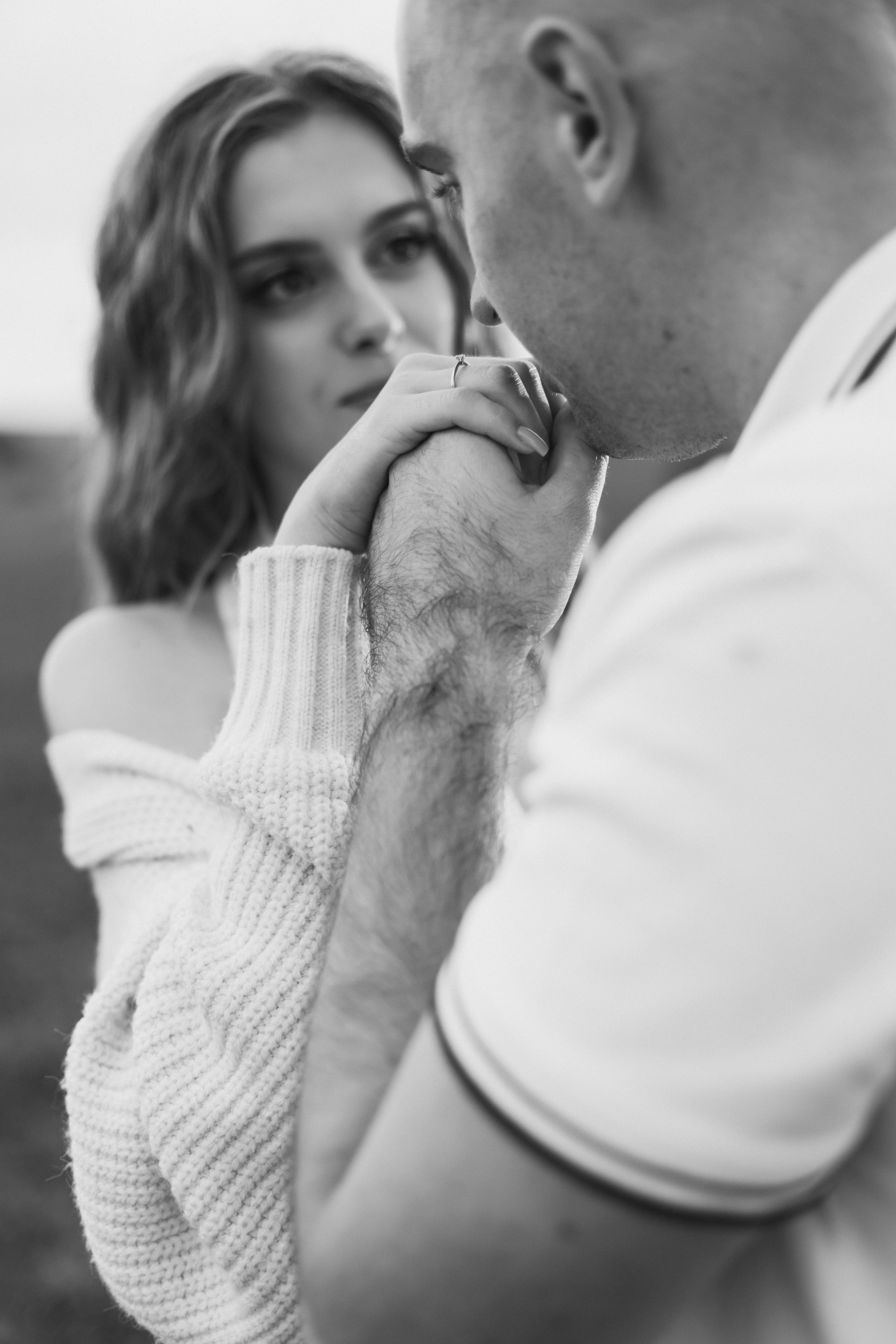 Закат, поле. Свадебный и семейный фотограф Екатеринбург Настя Саедгалина