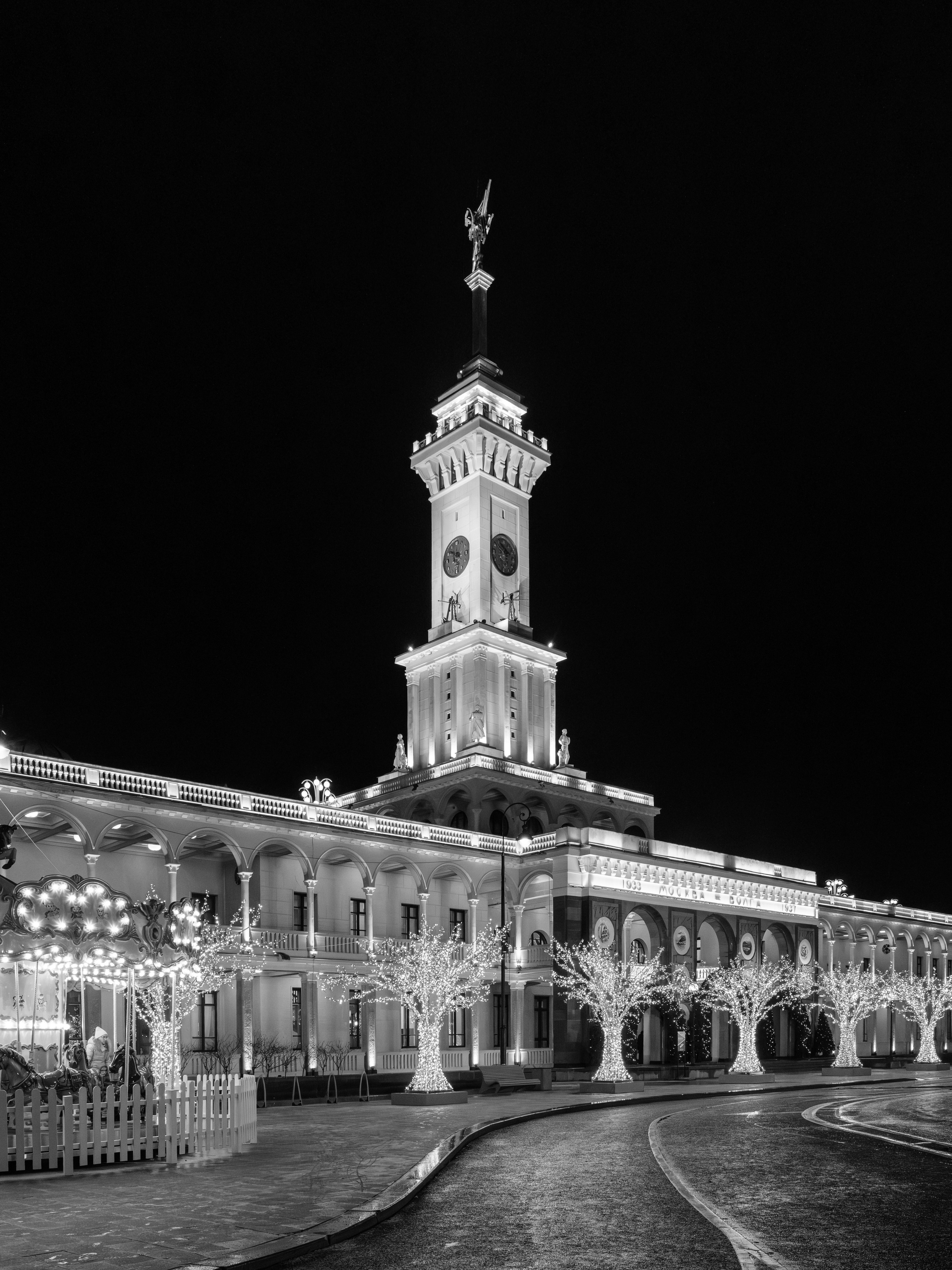 Северный речной вокзал. Михаил Мулач | Архитектурный фотограф