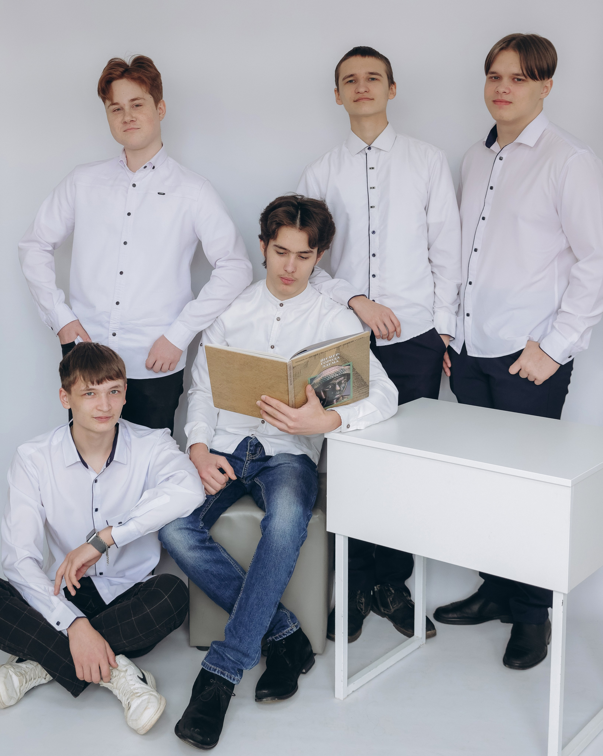 Школьники. Мультифотограф Динара Ахмедзянова