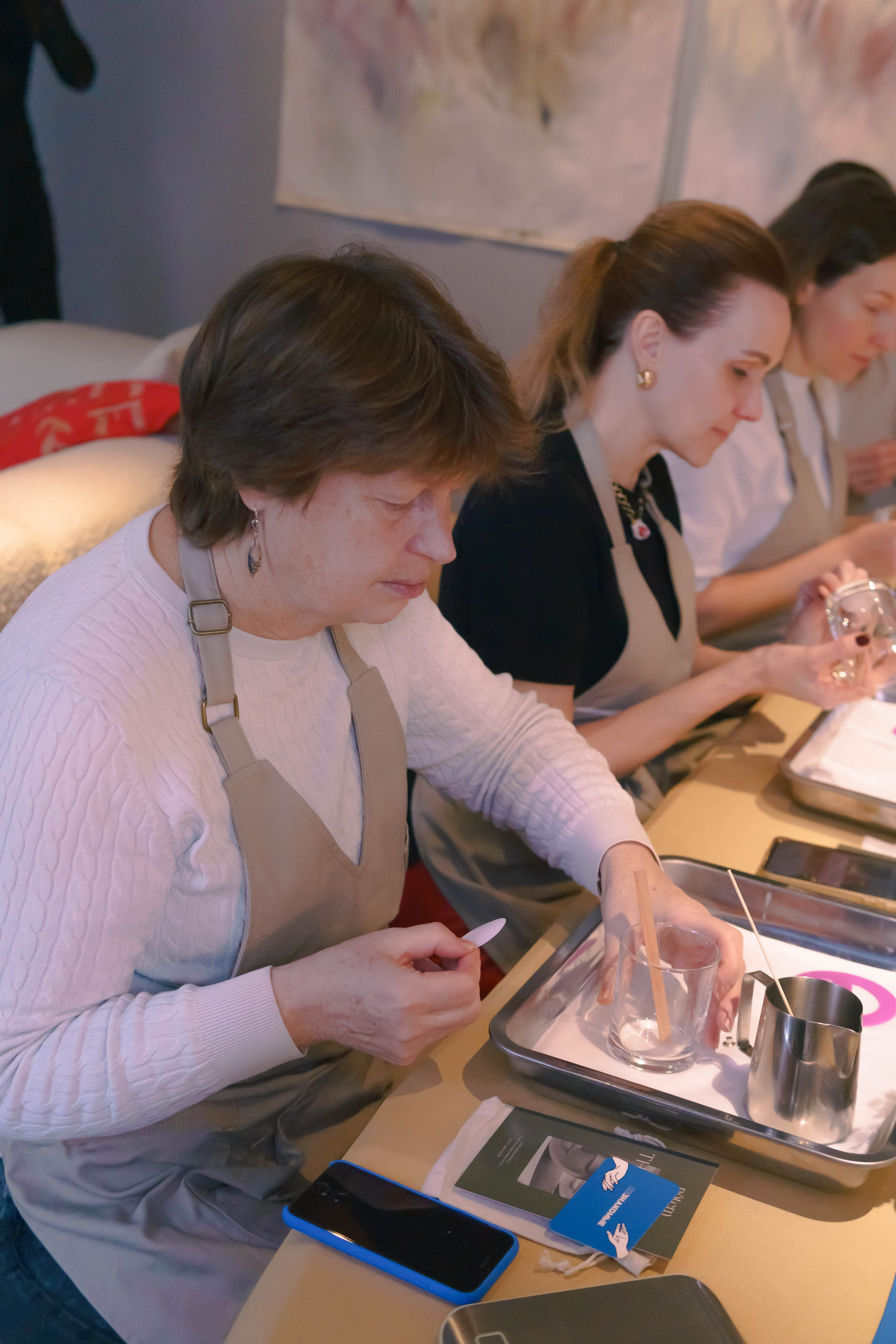 Новогодний мастер-класс по изготовлению свечей. Фотограф-анималист Ксения Воробьева, Москва