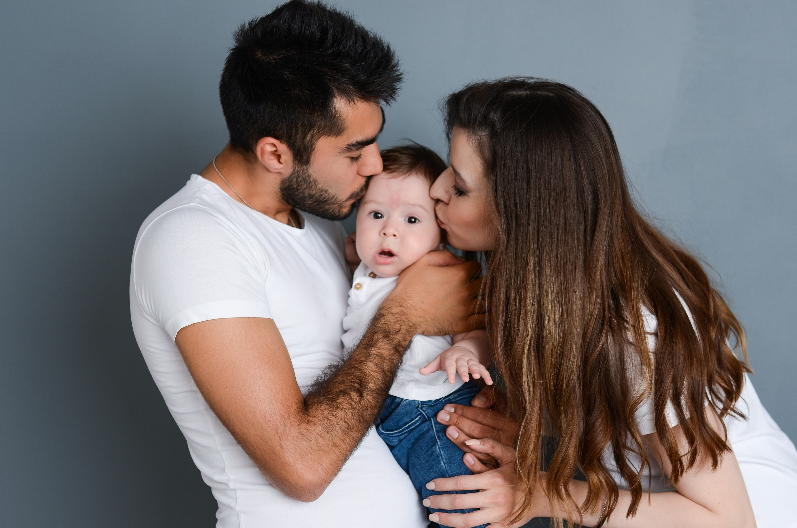 Сердар, Лилия и Адам. Портретный фотограф Алёна Счетчикова