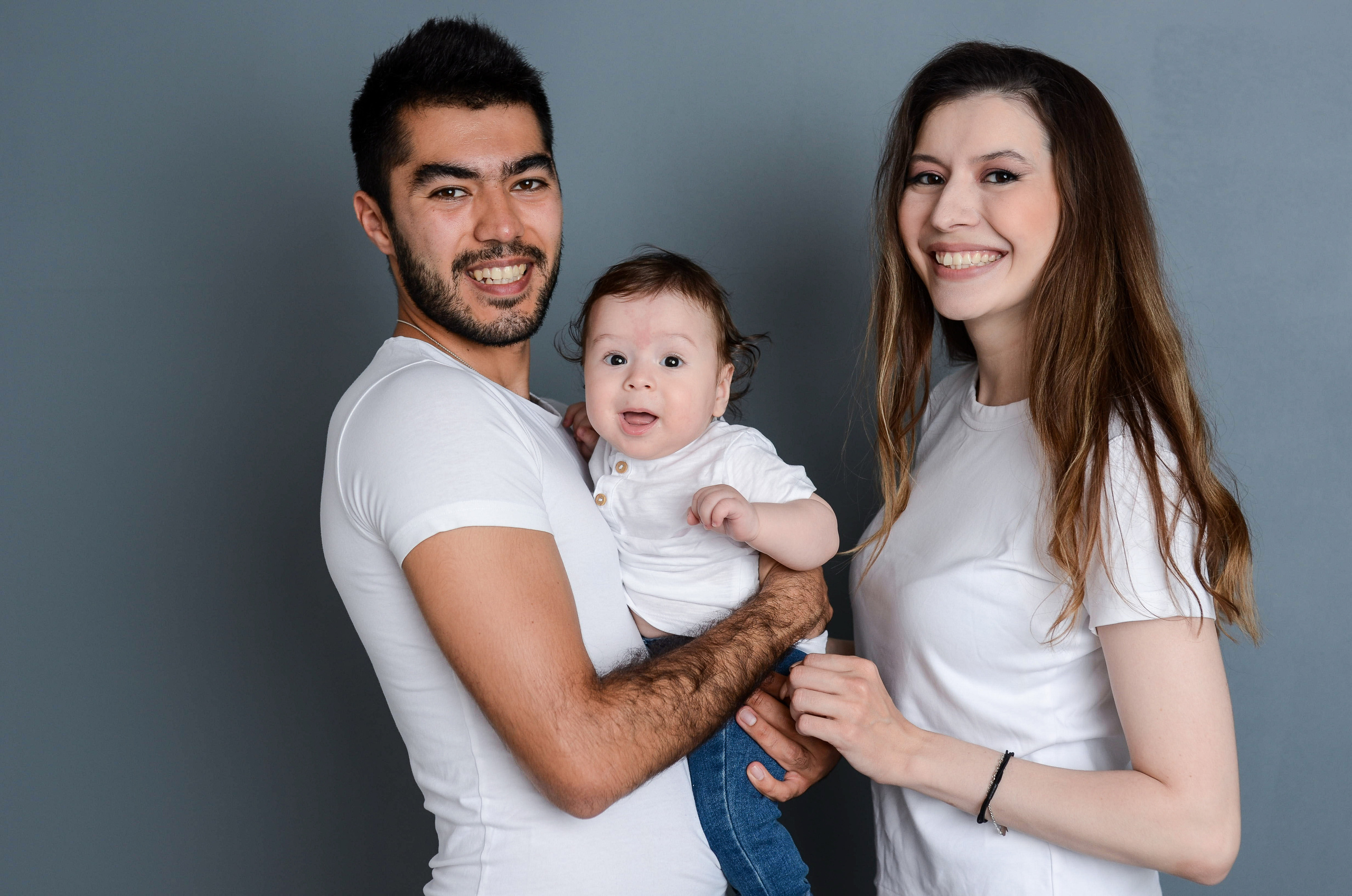 Сердар, Лилия и Адам. Портретный фотограф Алёна Счетчикова